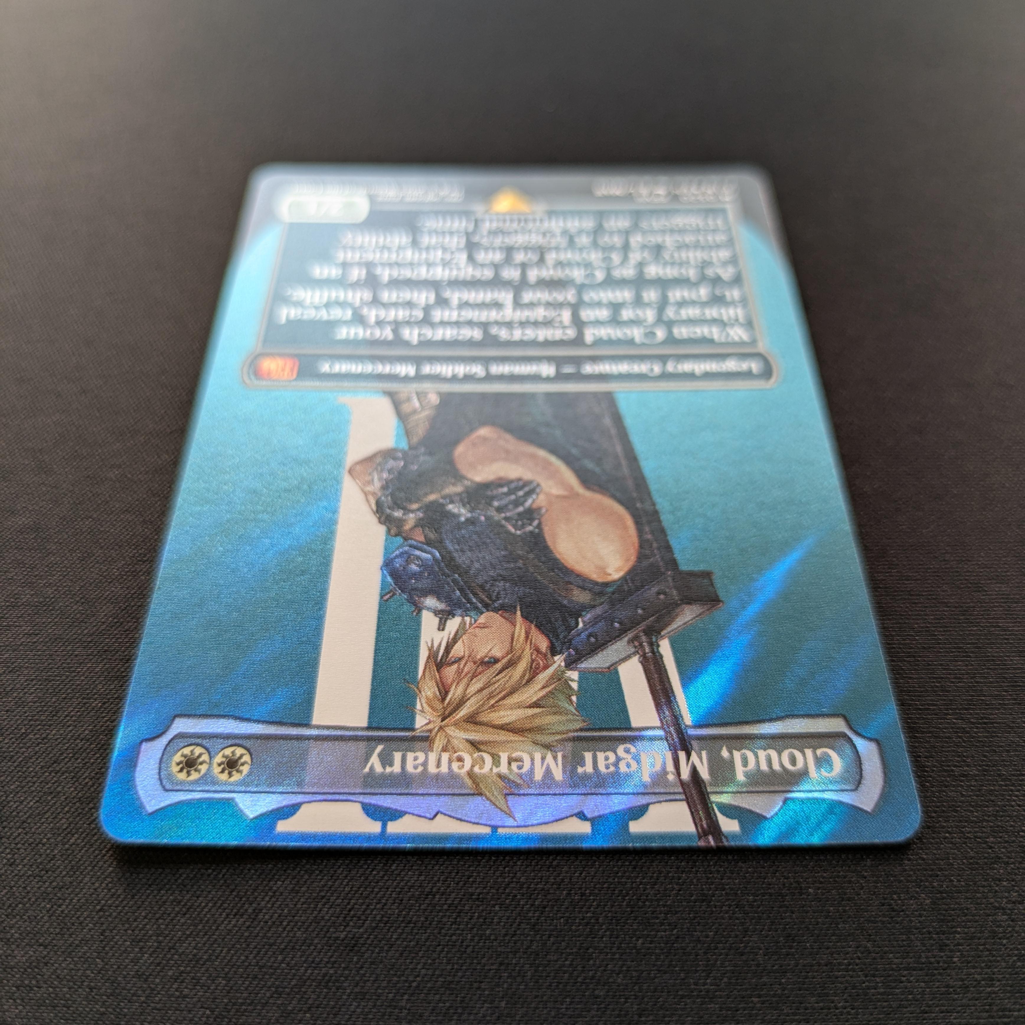 MTG Singles - [FOIL] Cloud, Midgar Mercenary (Surge Foil) - Magic: The Gathering - FINAL FANTASY: Extras - NM - 