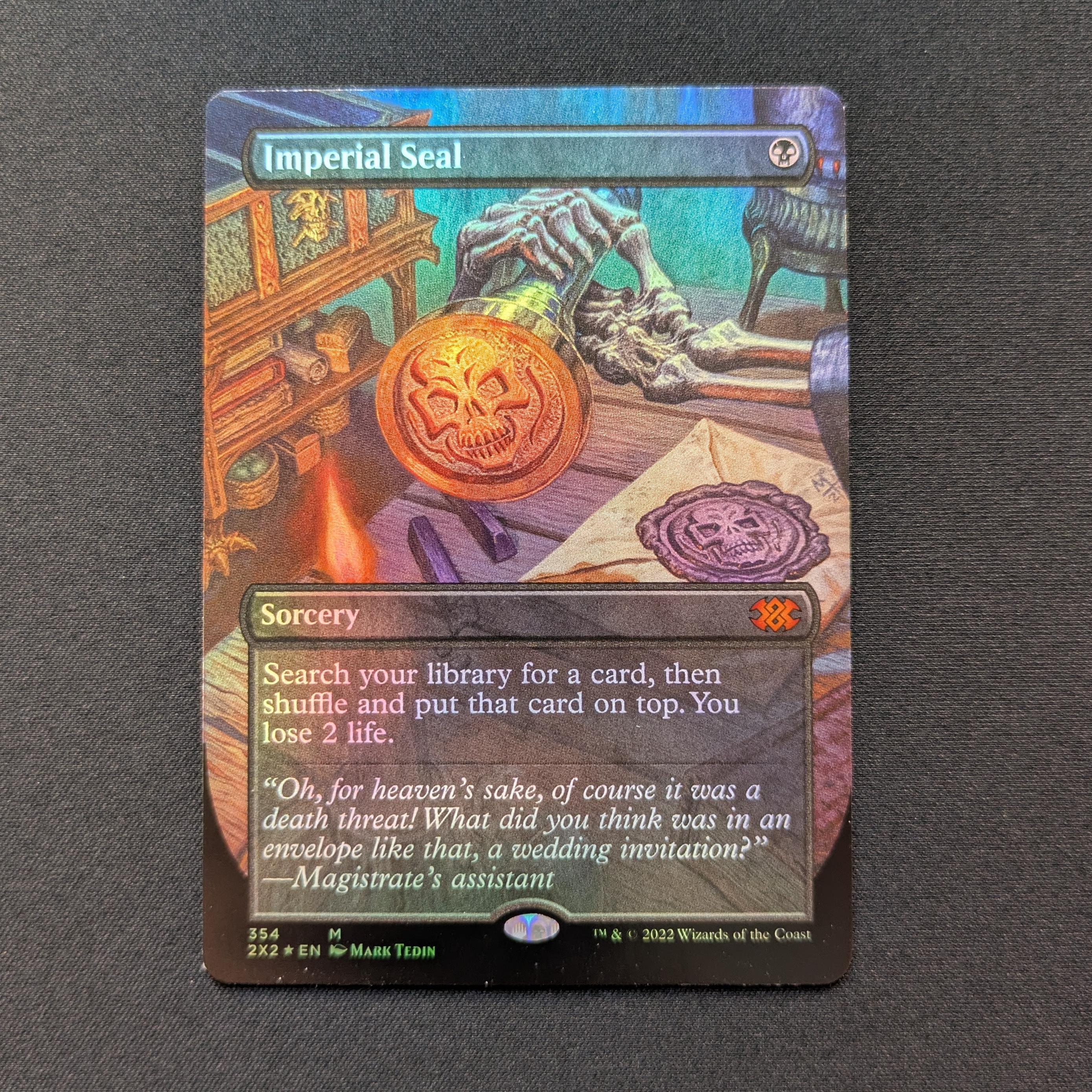 [FOIL] Imperial Seal - Double Masters 2022: Extras - NM