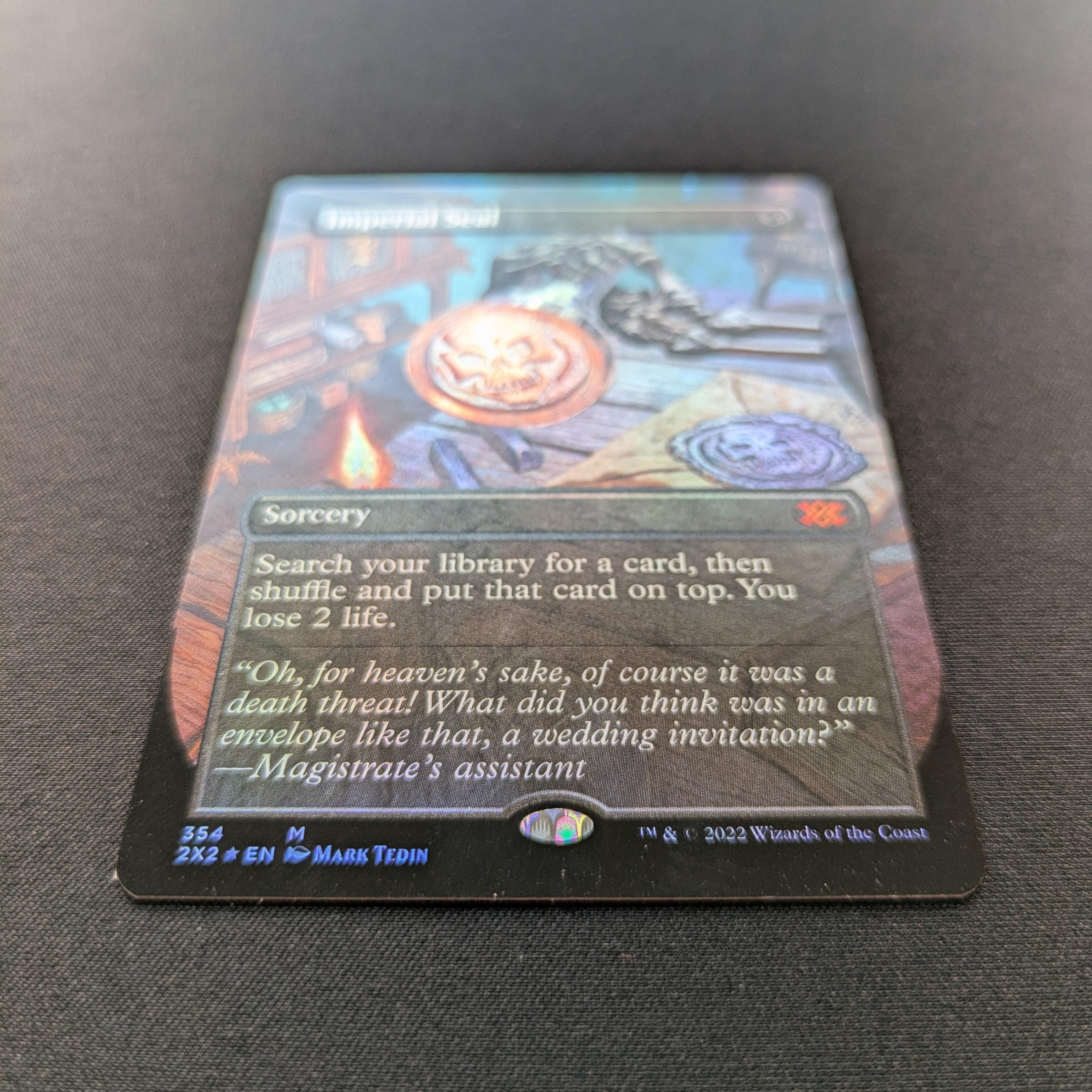 MTG Singles - [FOIL] Imperial Seal - Double Masters 2022: Extras - NM - 