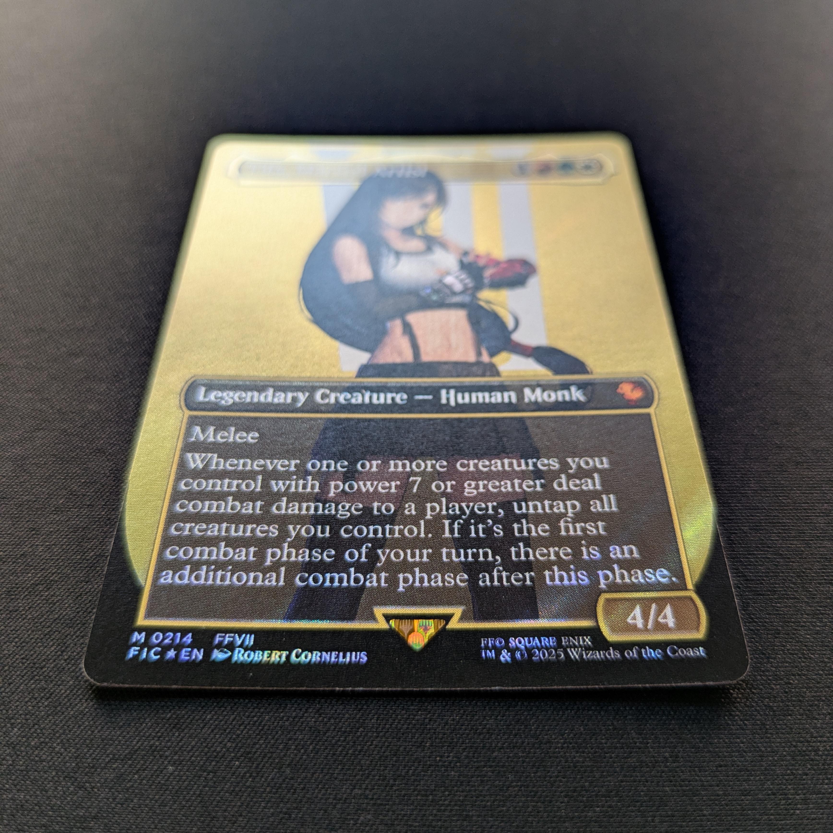 MTG Singles - [FOIL] Tifa, Martial Artist (Surge Foil) - Commander: Magic: The Gathering - FINAL FANTASY: Extras - NM - 