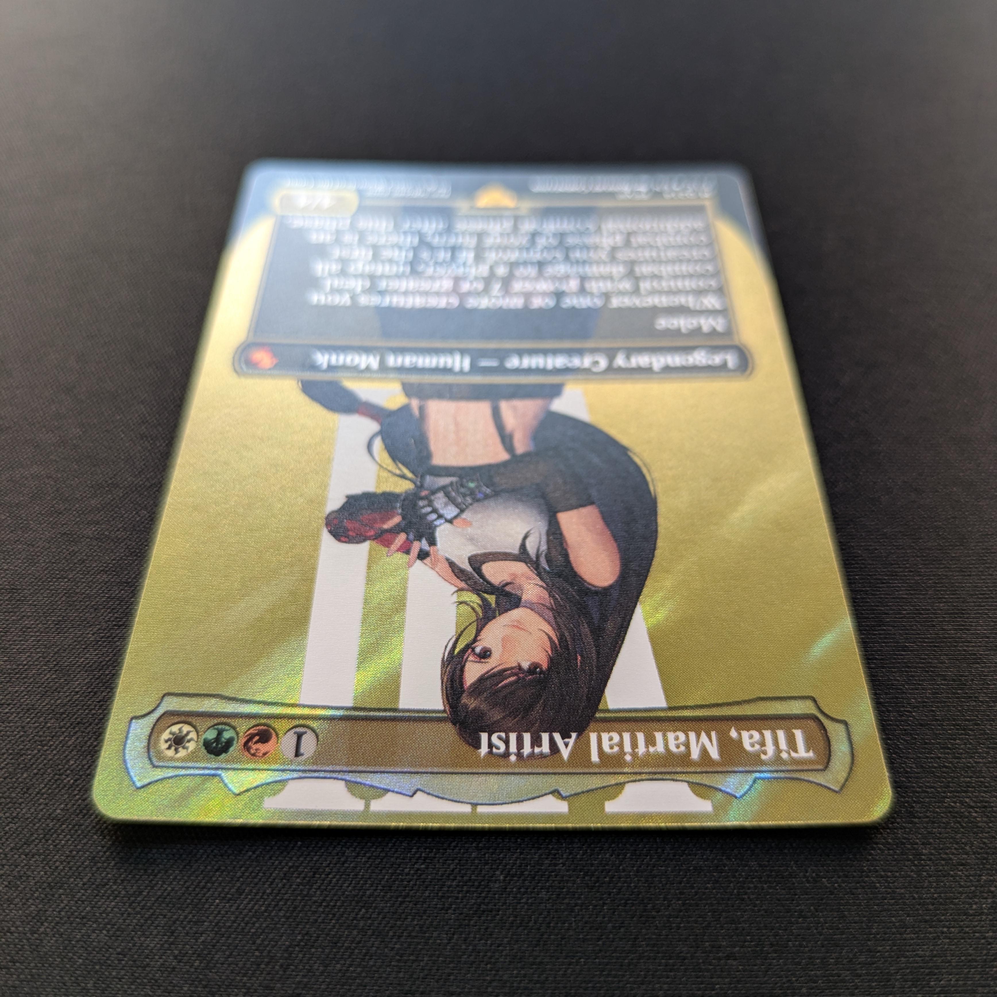 MTG Singles - [FOIL] Tifa, Martial Artist (Surge Foil) - Commander: Magic: The Gathering - FINAL FANTASY: Extras - NM - 