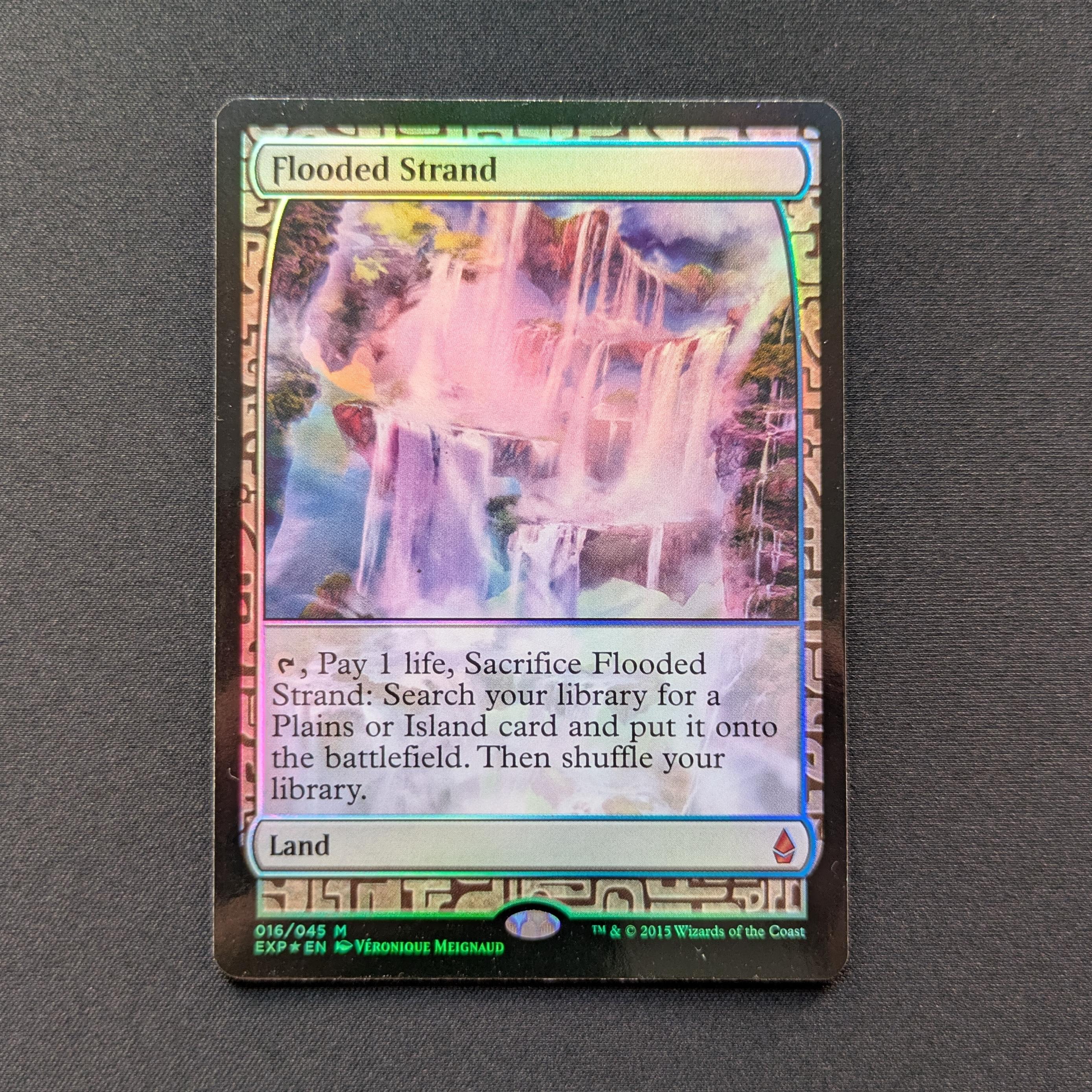 [FOIL] Flooded Strand - Zendikar Expeditions - EX