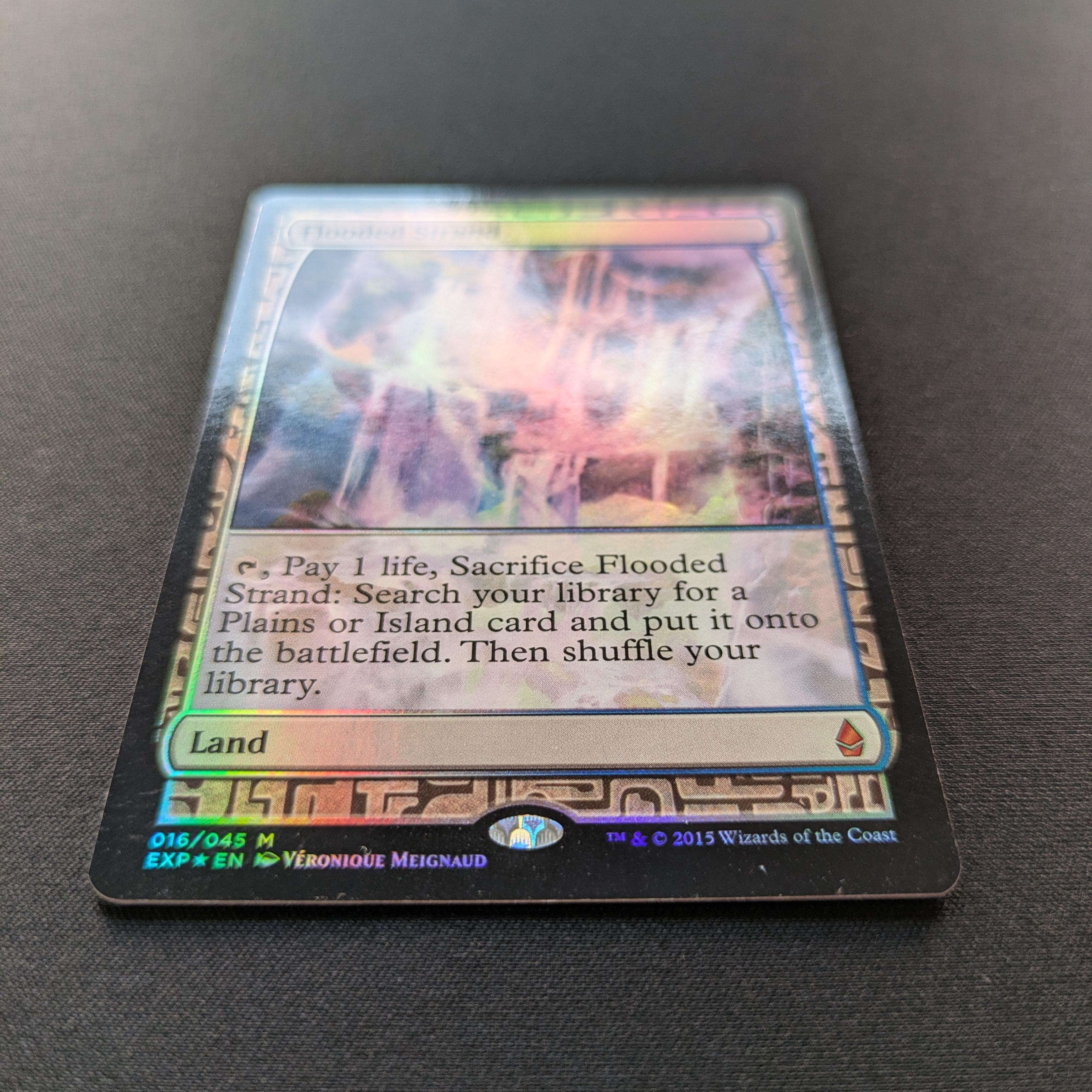 MTG Singles - [FOIL] Flooded Strand - Zendikar Expeditions - EX - 