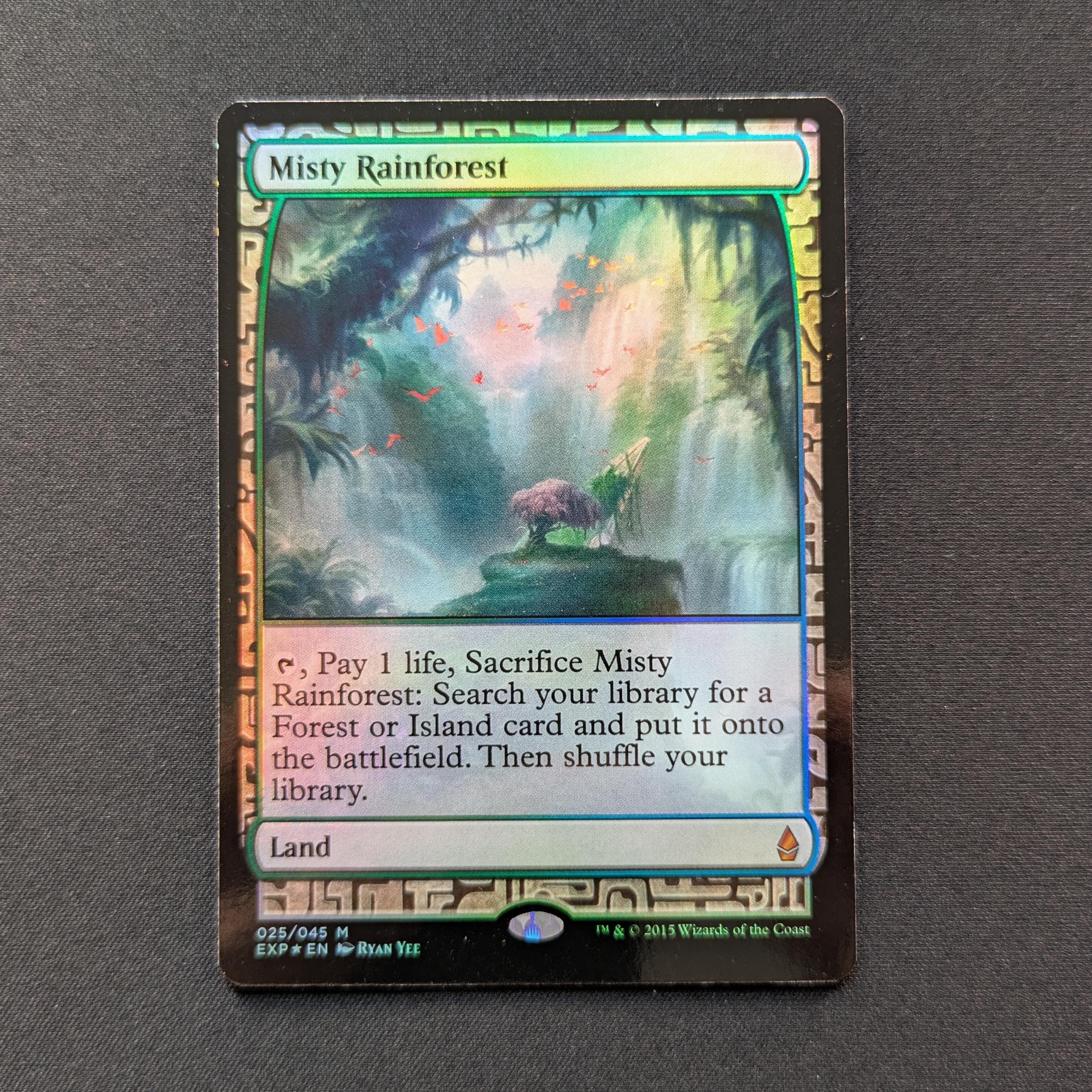 MTG Singles - [FOIL] Misty Rainforest - Zendikar Expeditions - EX - 