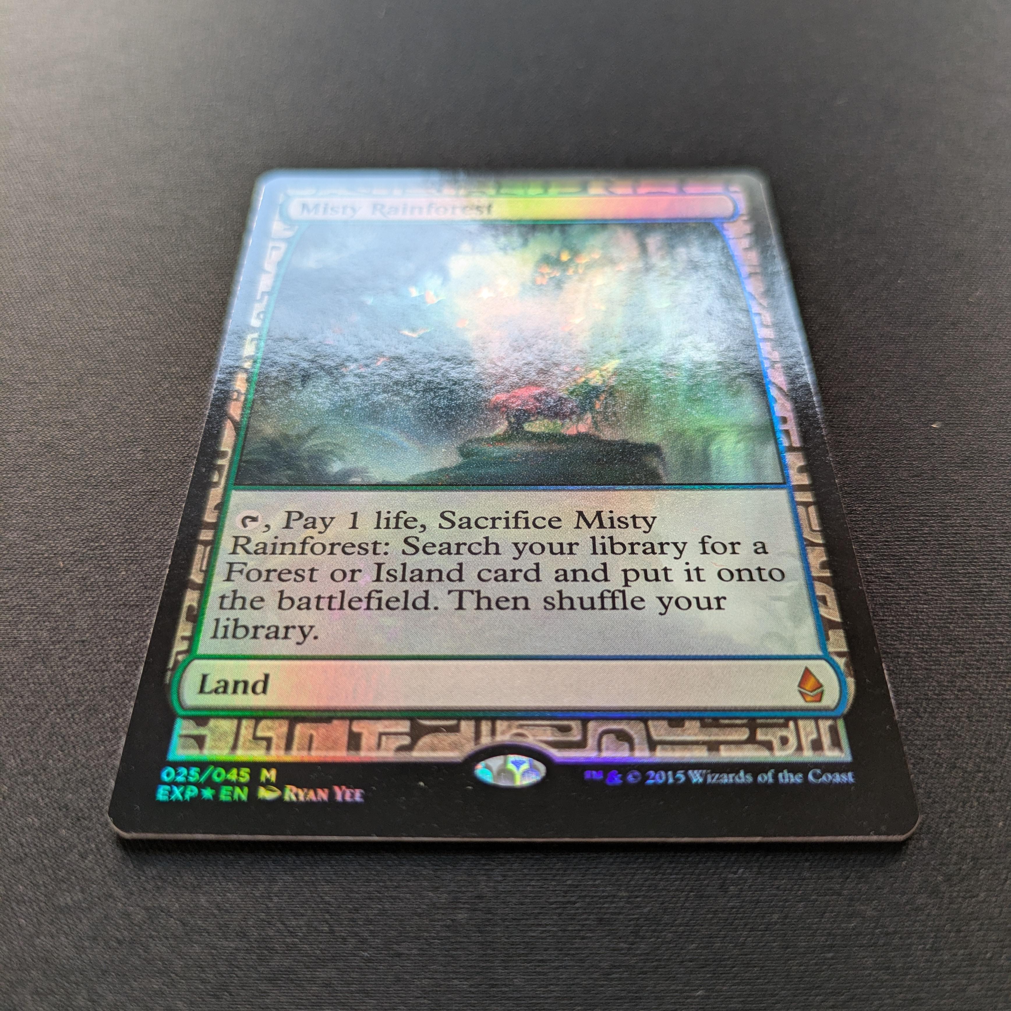 MTG Singles - [FOIL] Misty Rainforest - Zendikar Expeditions - EX - 