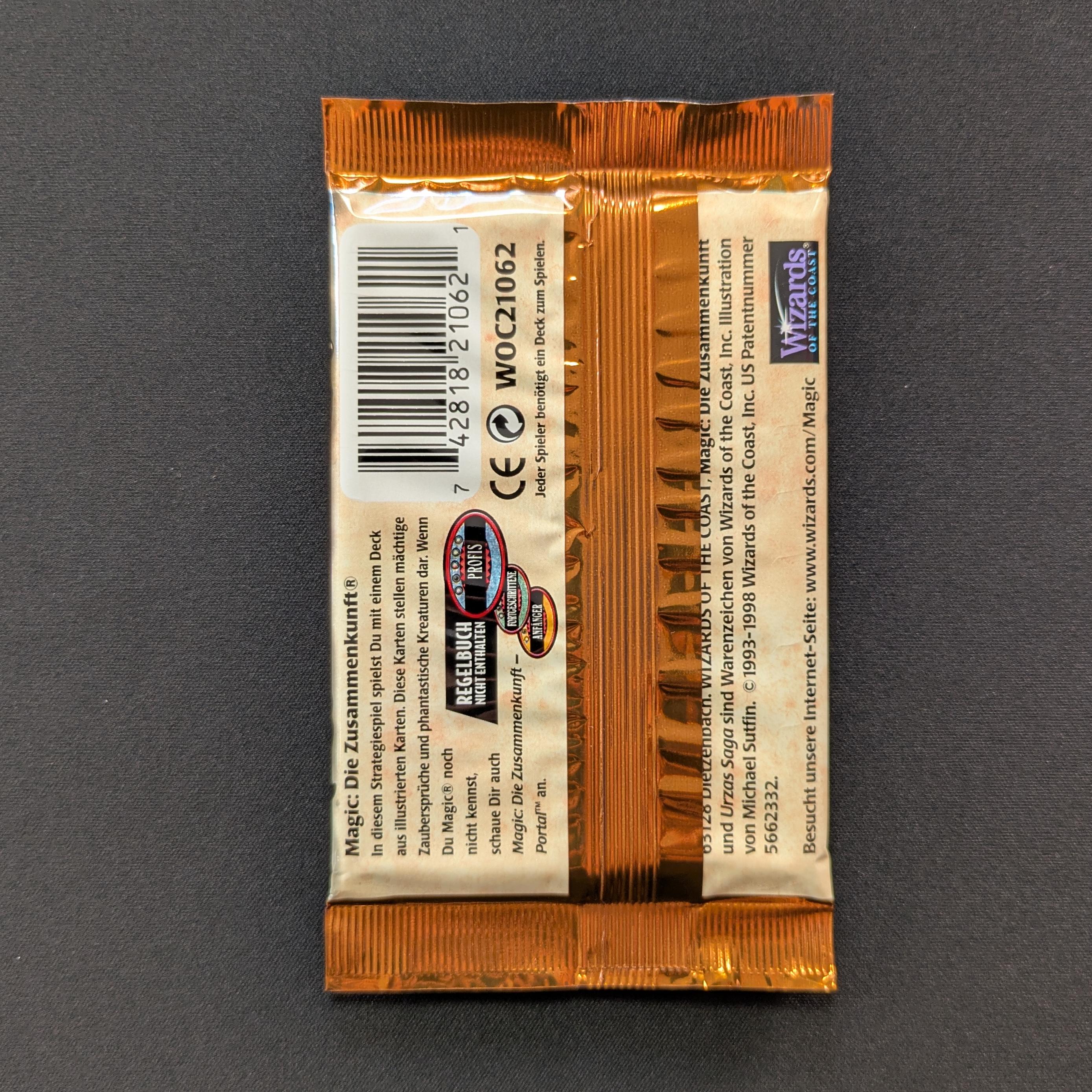 MTG Sealed Product - Urza's Saga Booster German - 