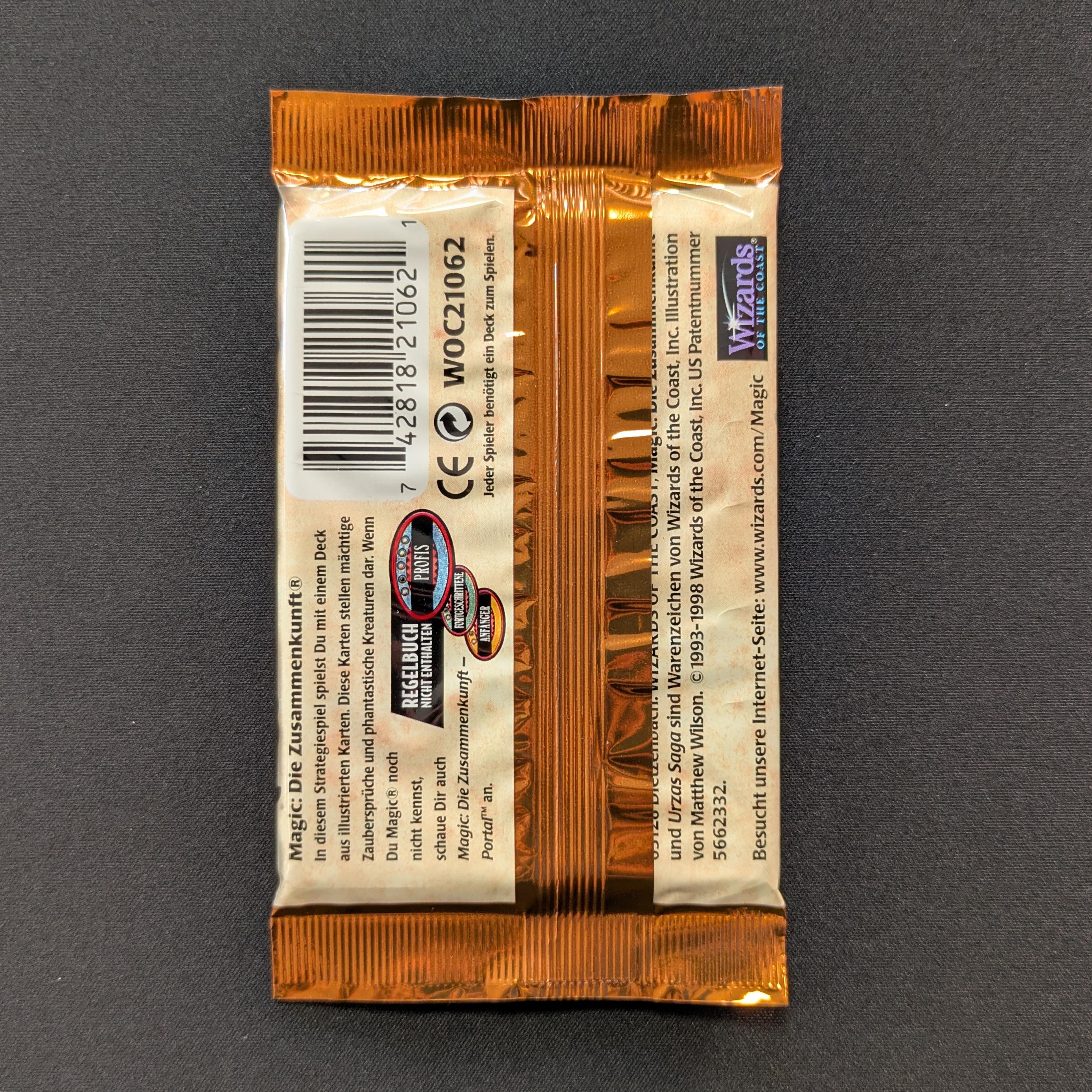 MTG Sealed Product - Urza's Saga Booster German - 