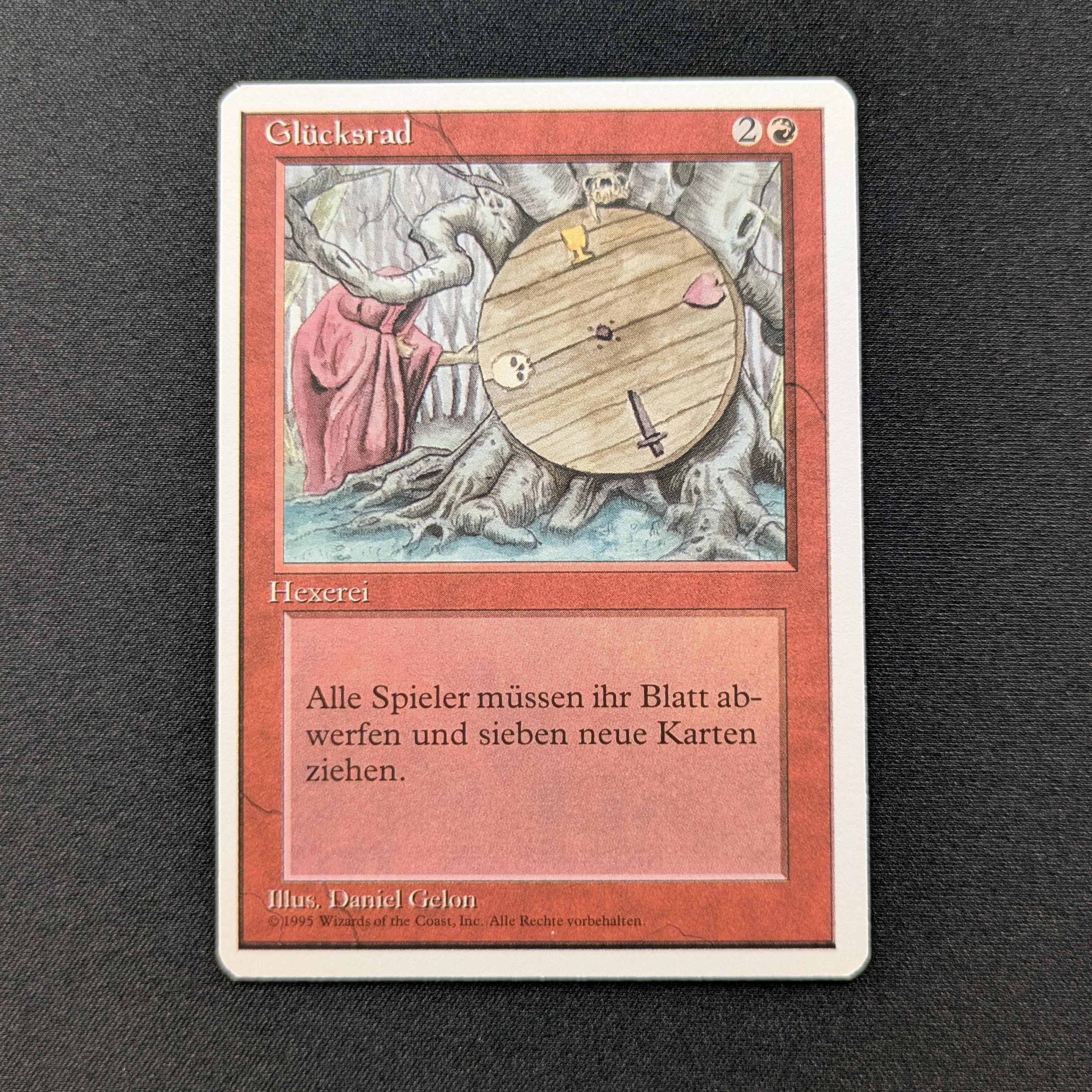 Wheel of Fortune - Foreign White Bordered