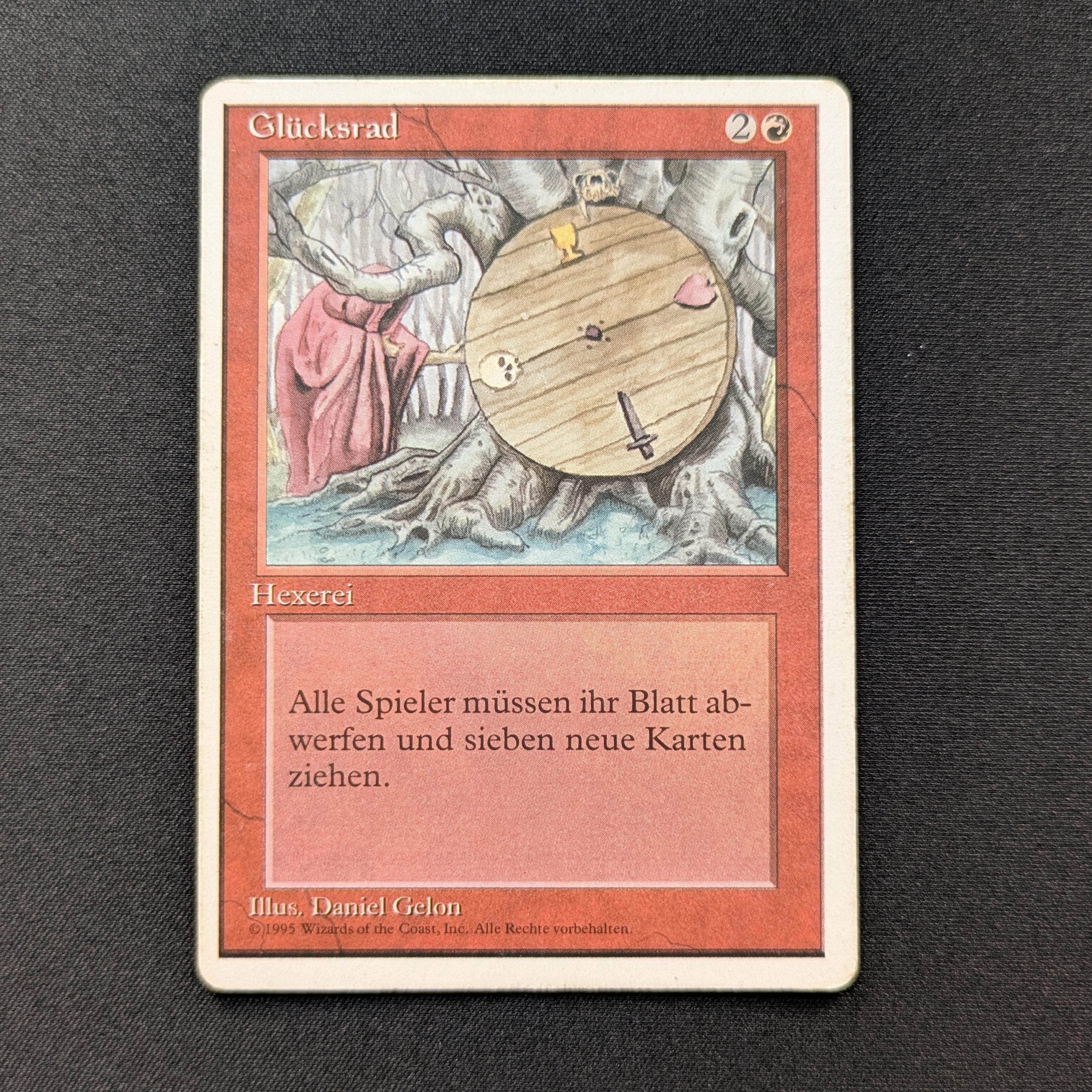 MTG Singles - Wheel of Fortune - Foreign White Bordered - German - PL - 29009