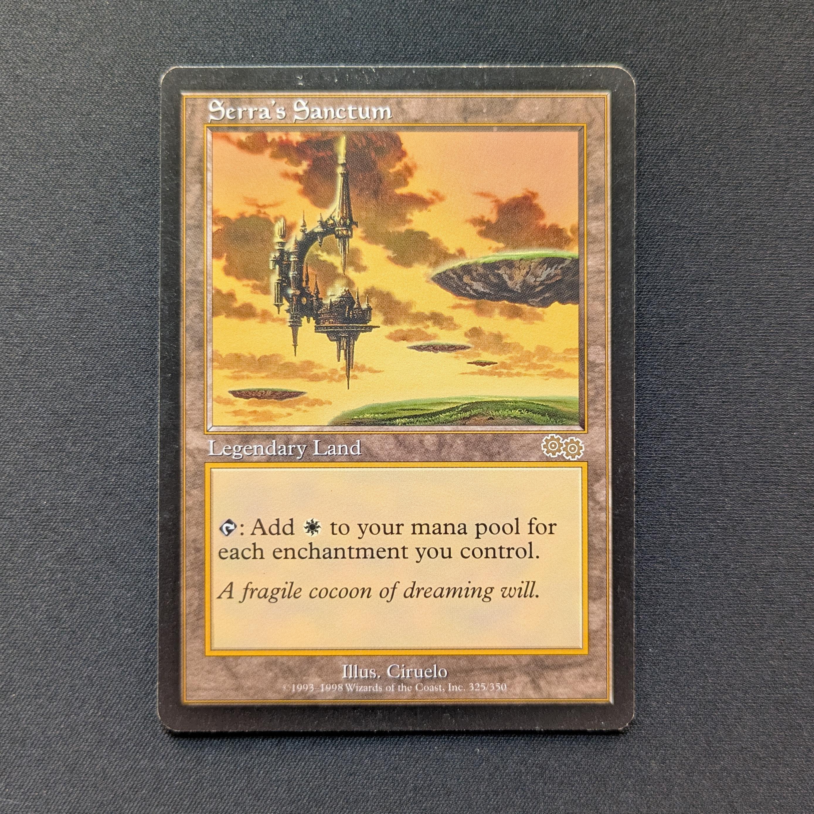 MTG Singles - Serra's Sanctum - Urza's Saga - English - GD - 29038