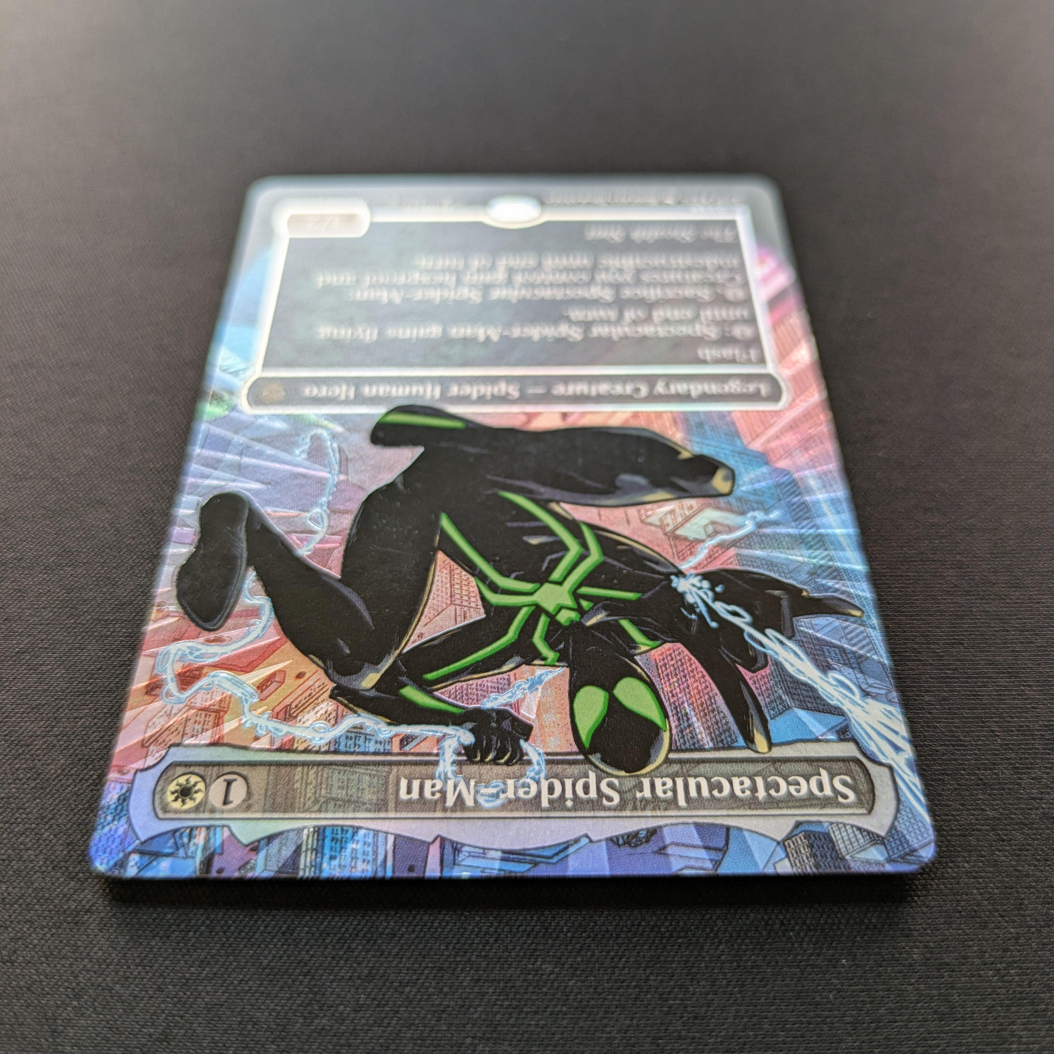 MTG Singles - [FOIL] Spectacular Spider-Man (Green) - Magic: The Gathering | Marvel's Spider-Man: Extras - NM - 