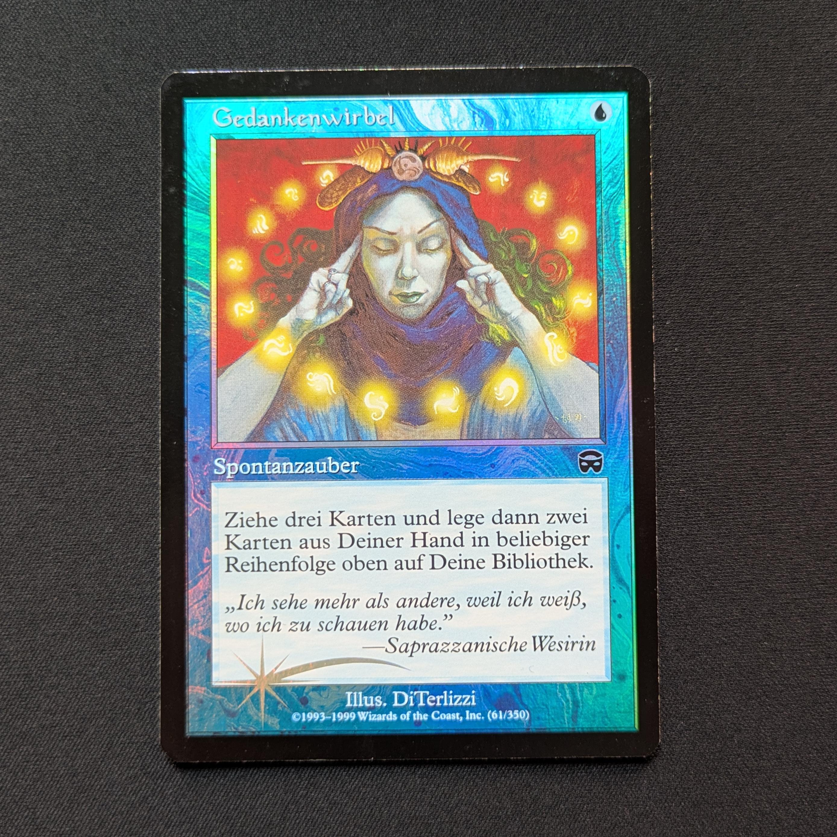 MTG Singles - [FOIL] Brainstorm - Mercadian Masques - LP - 
