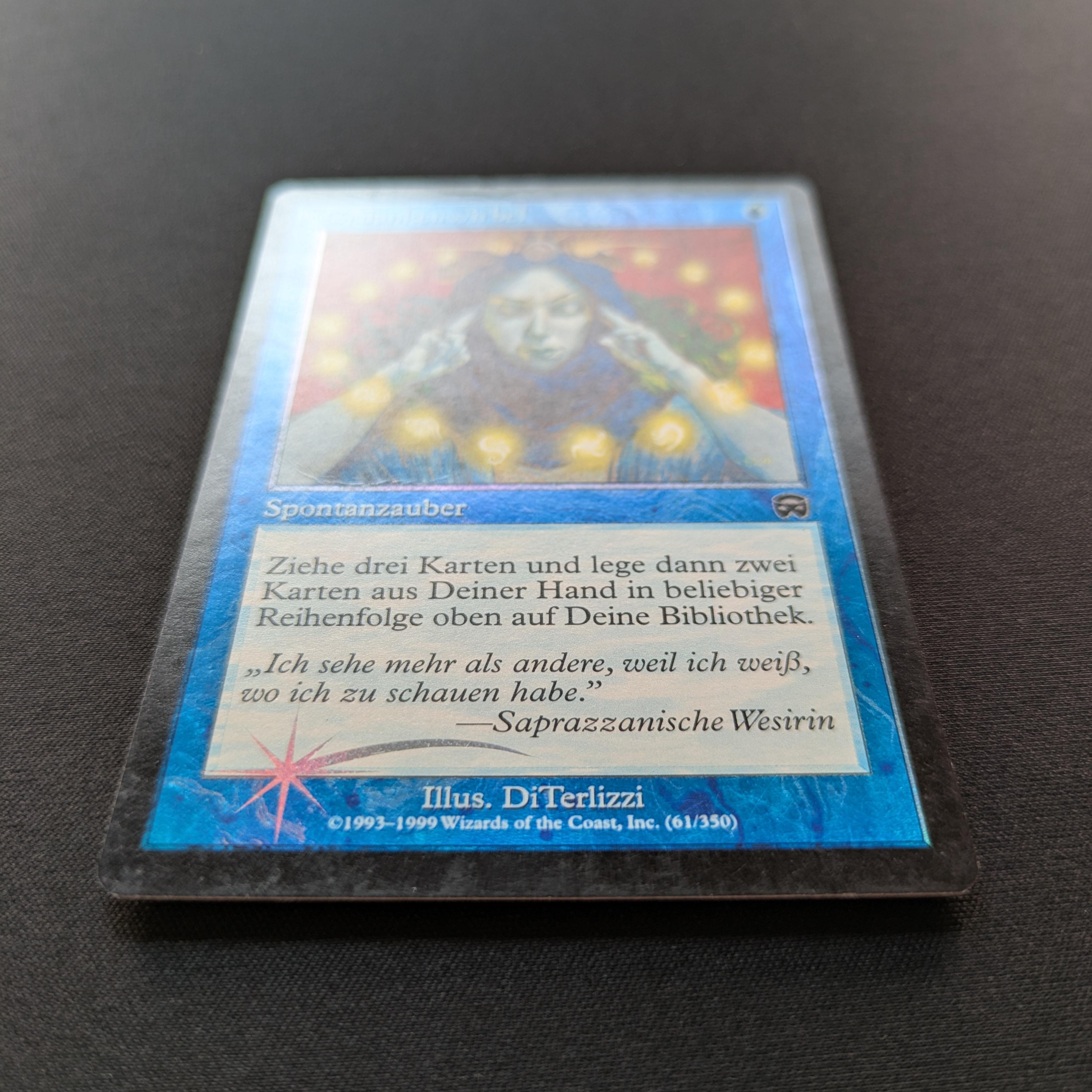 MTG Singles - [FOIL] Brainstorm - Mercadian Masques - PO - 