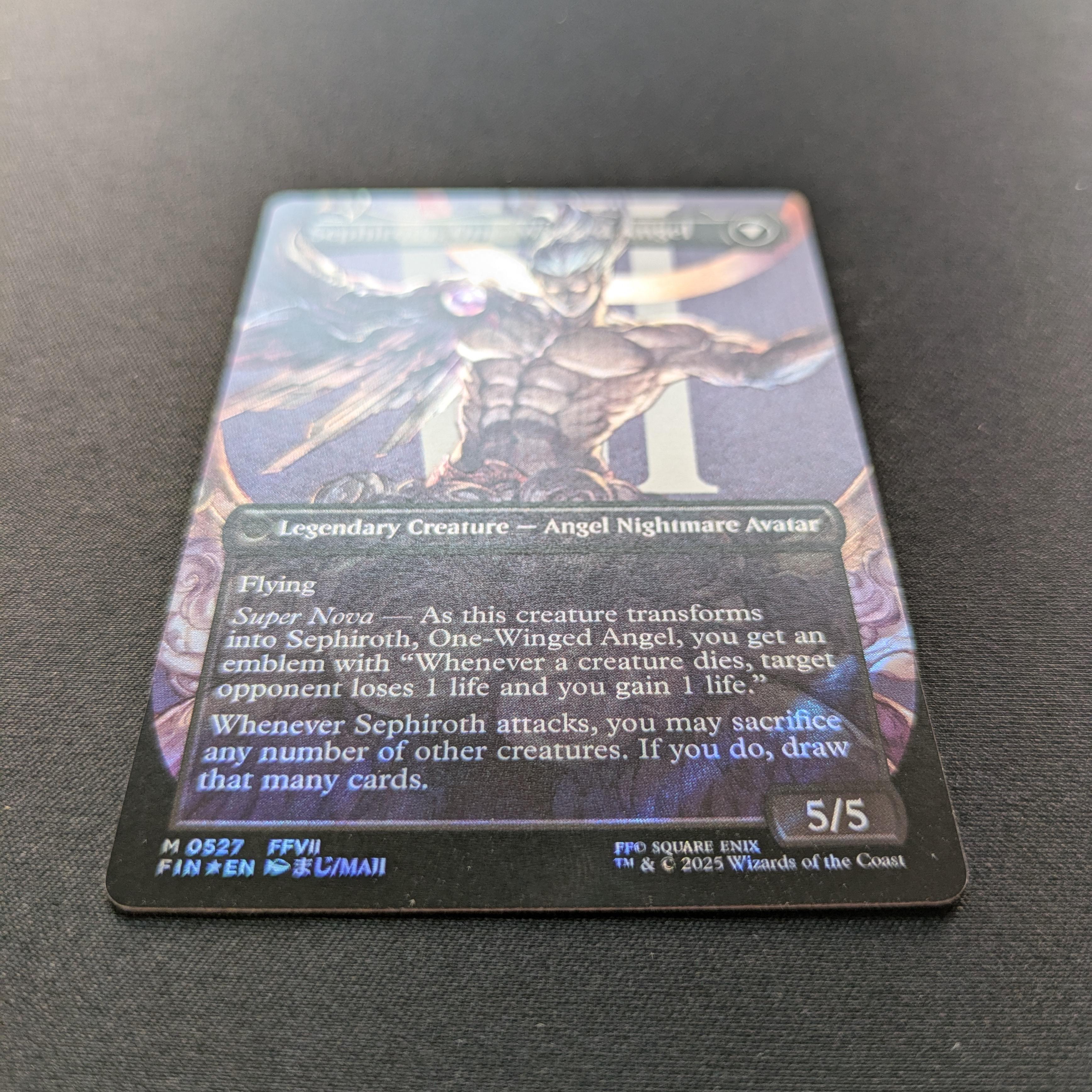 MTG Singles - [FOIL] Sephiorth, Fabled SOLDIER (Surge Foil) - Magic: The Gathering - FINAL FANTASY: Extras - NM - 