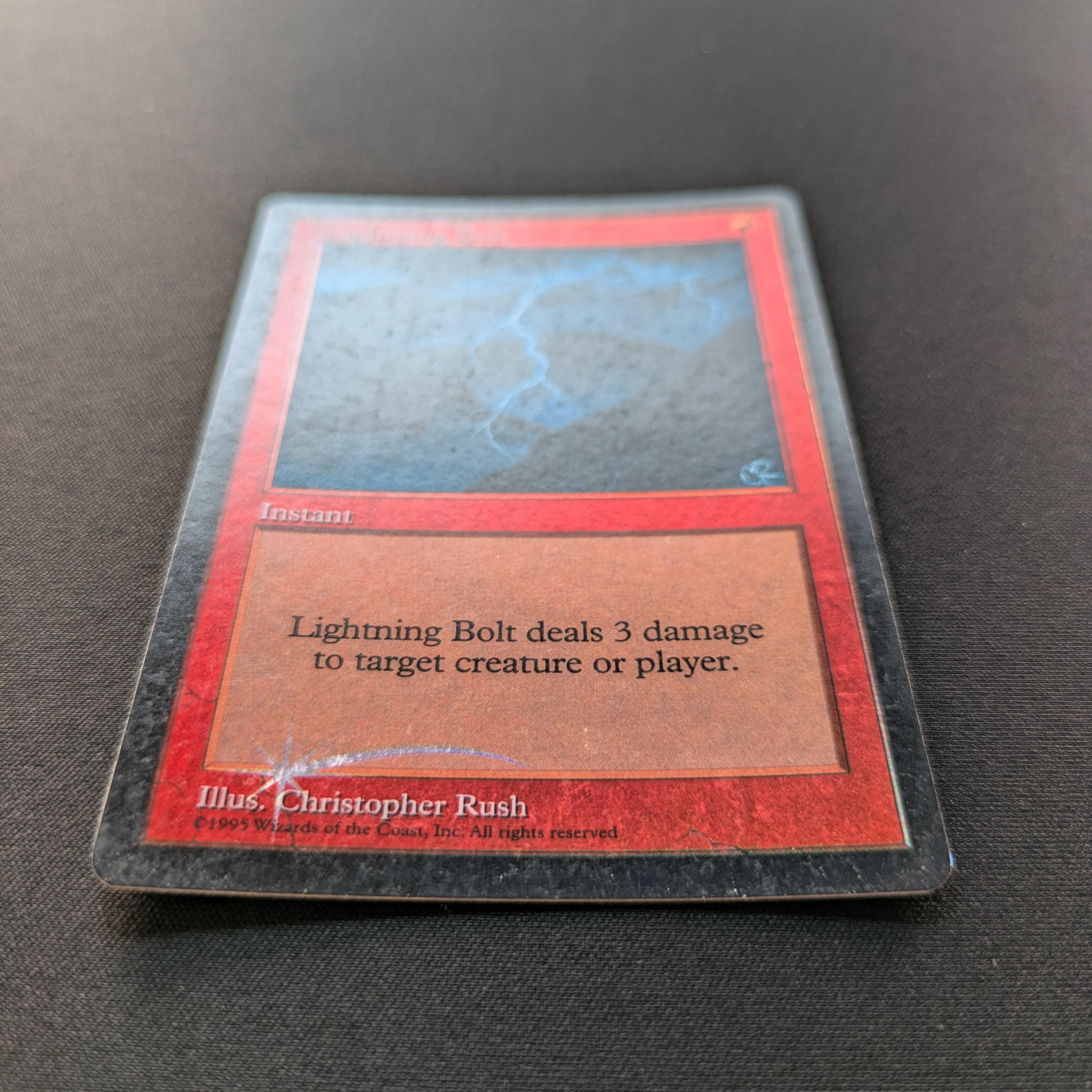 MTG Singles - [FOIL] Lightning Bolt - Judge Rewards Promos - GD - 