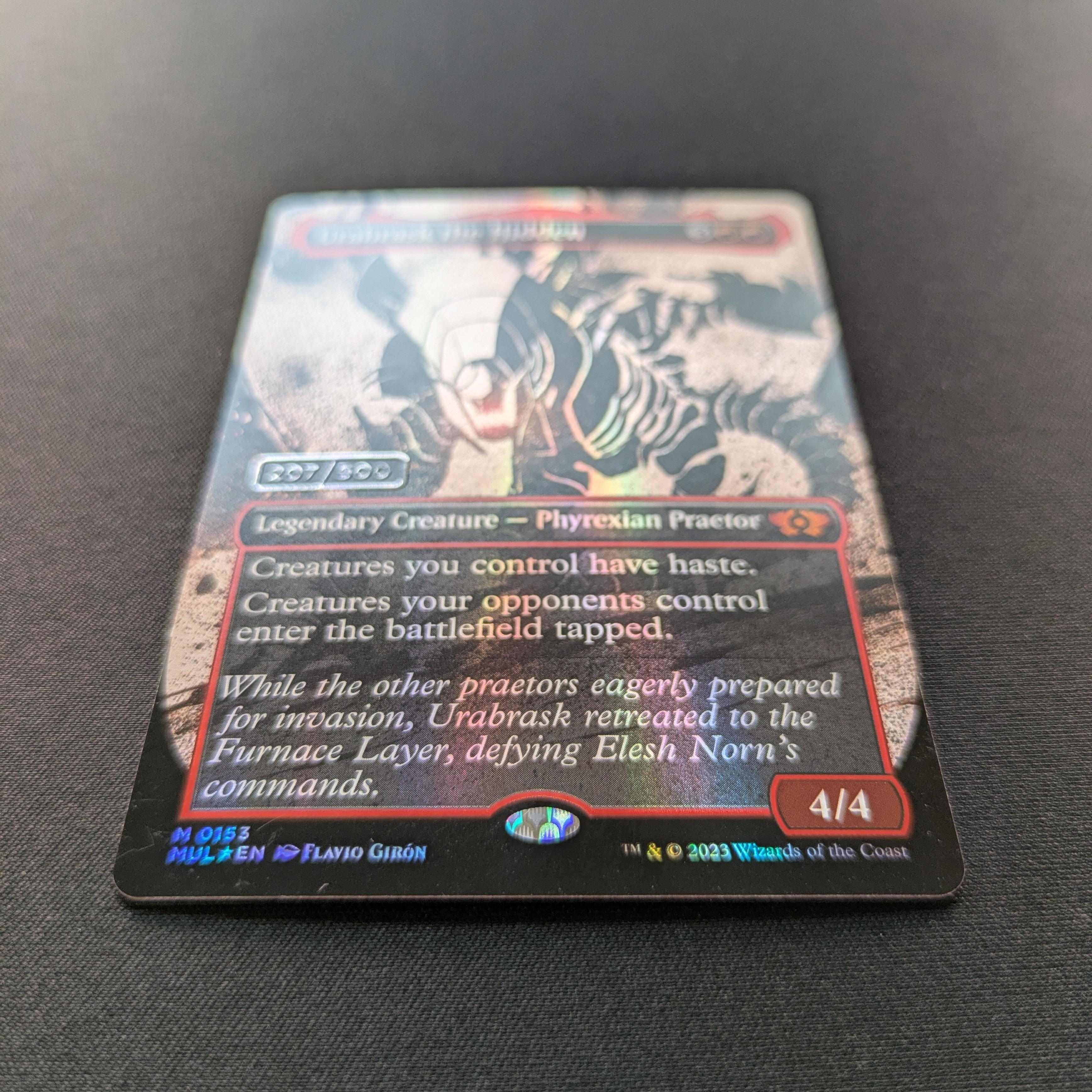 MTG Singles - [FOIL] Urabrask the Hidden (Serialized) - Multiverse Legends - NM, 207/500 - 