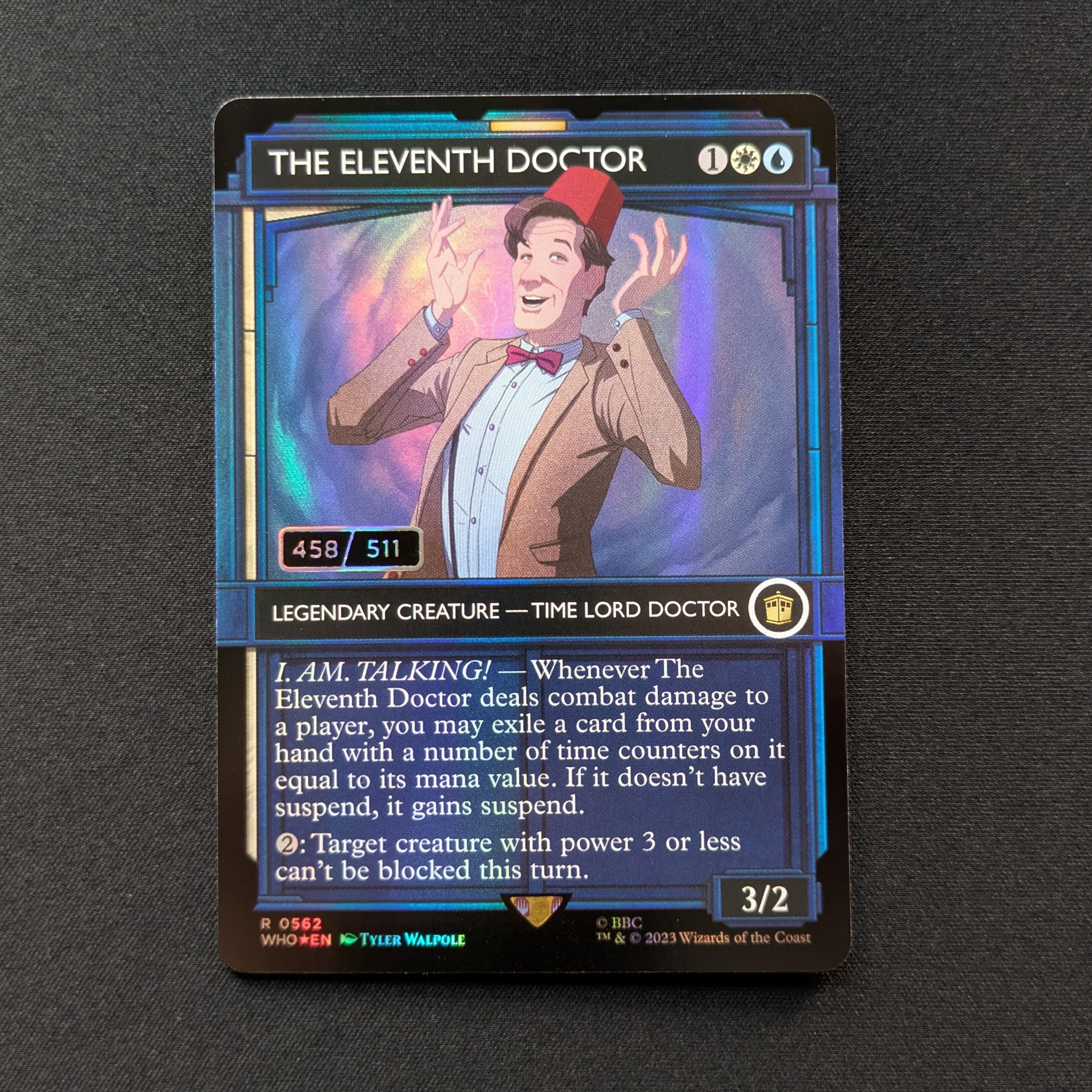 [FOIL] The Eleventh Doctor (Serialized) - Universes Beyond: Doctor Who: Extras - NM, 458/511