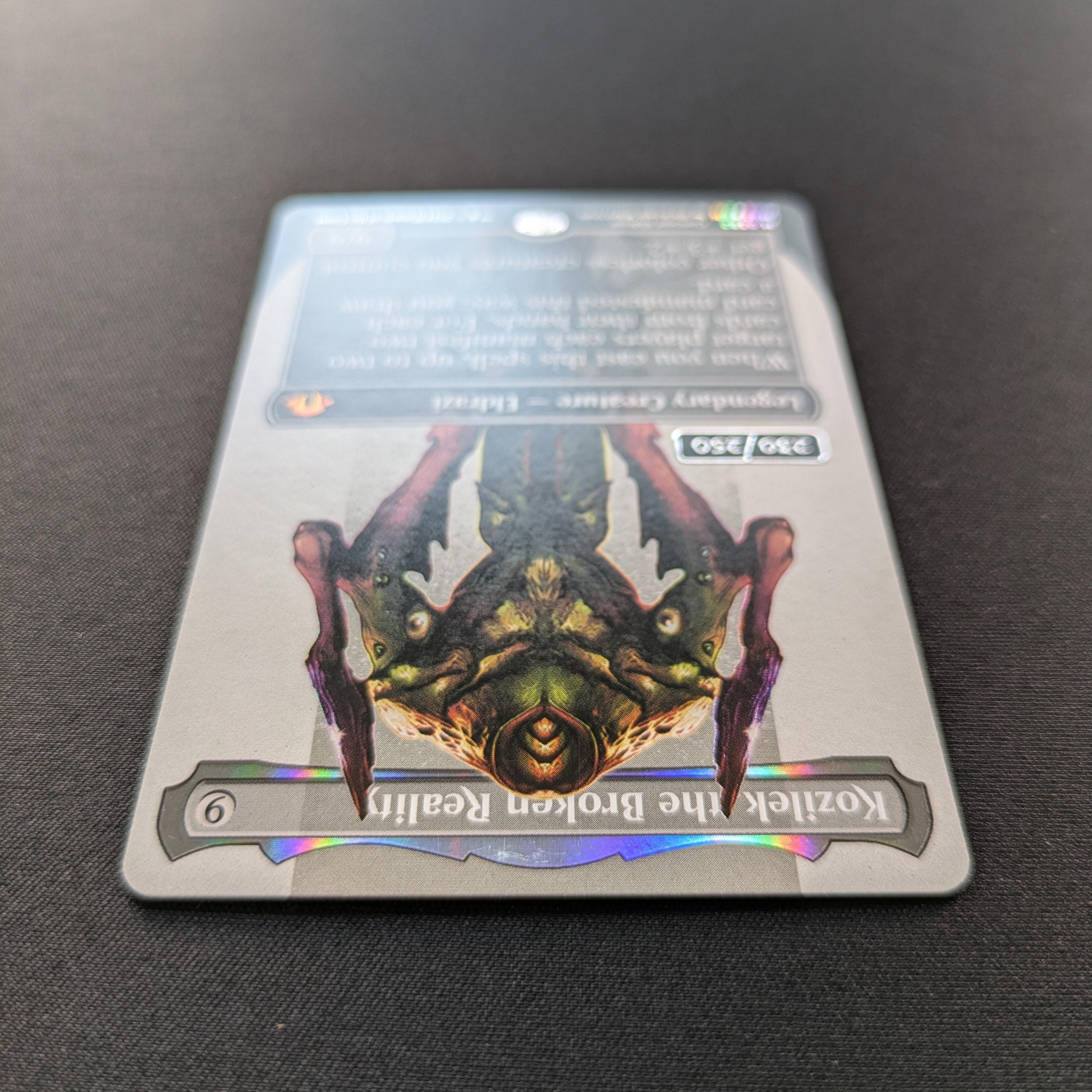 MTG Singles - [FOIL] Kozilek, the Broken Reality (Serialized) - Modern Horizons 3: Extras - NM, 230/250 - 