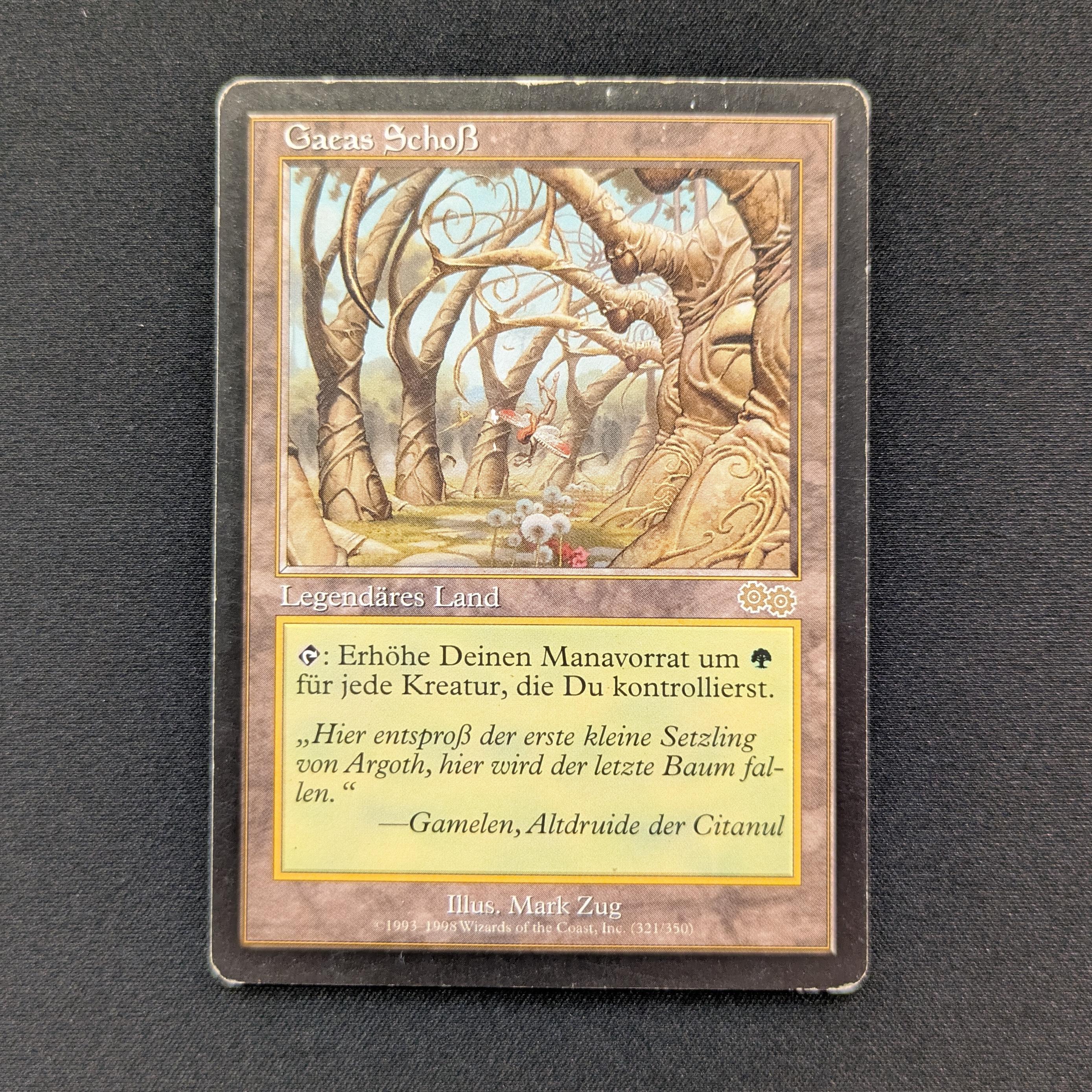 MTG Singles - Gaea's Cradle - Urza's Saga - German - PO - 29102