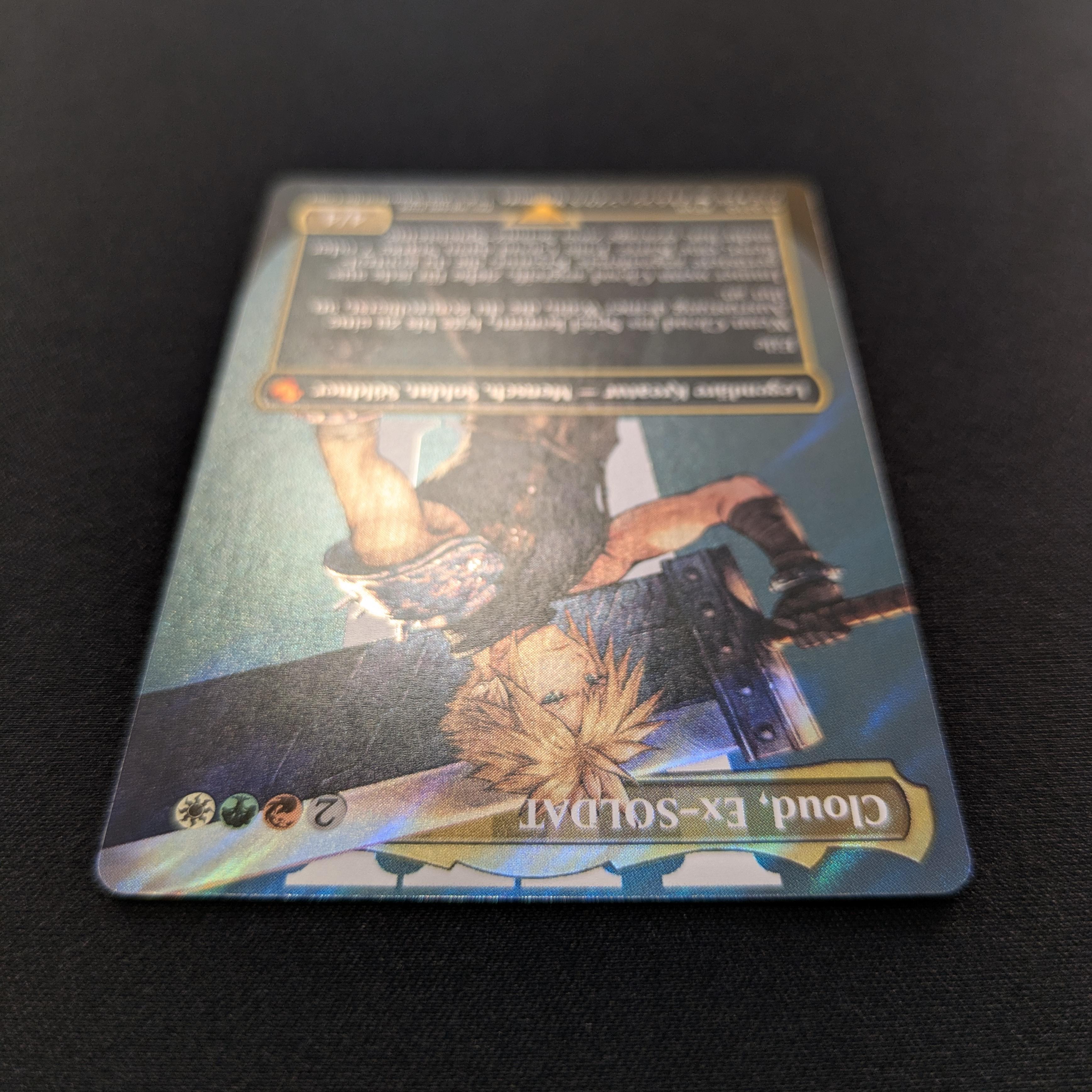 MTG Singles - [FOIL] Cloud, Ex-SOLDIER (Surge Foil) - Commander: Magic: The Gathering - FINAL FANTASY: Extras - NM - 