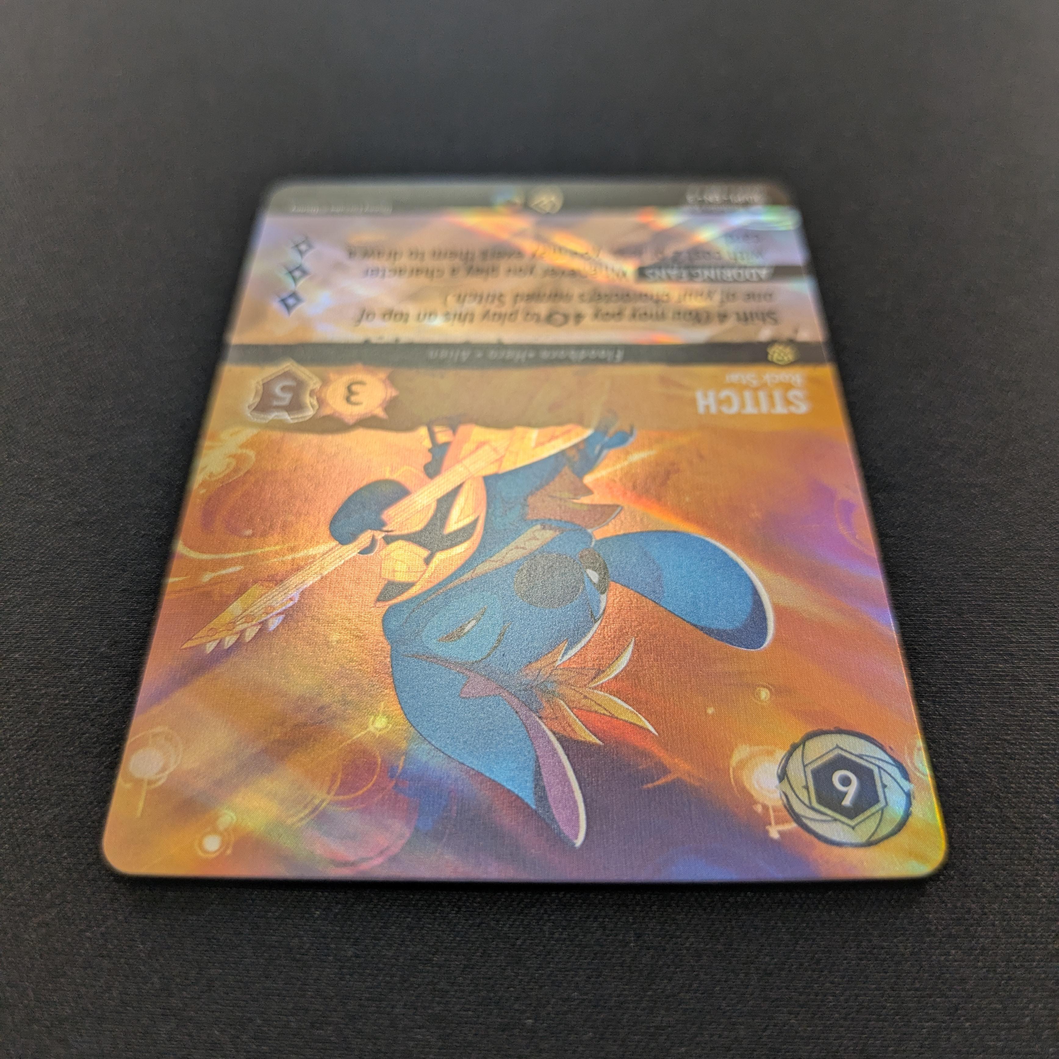 Lorcana Singles - Stitch - Rock Star - - Promos Year 1 - NM - 