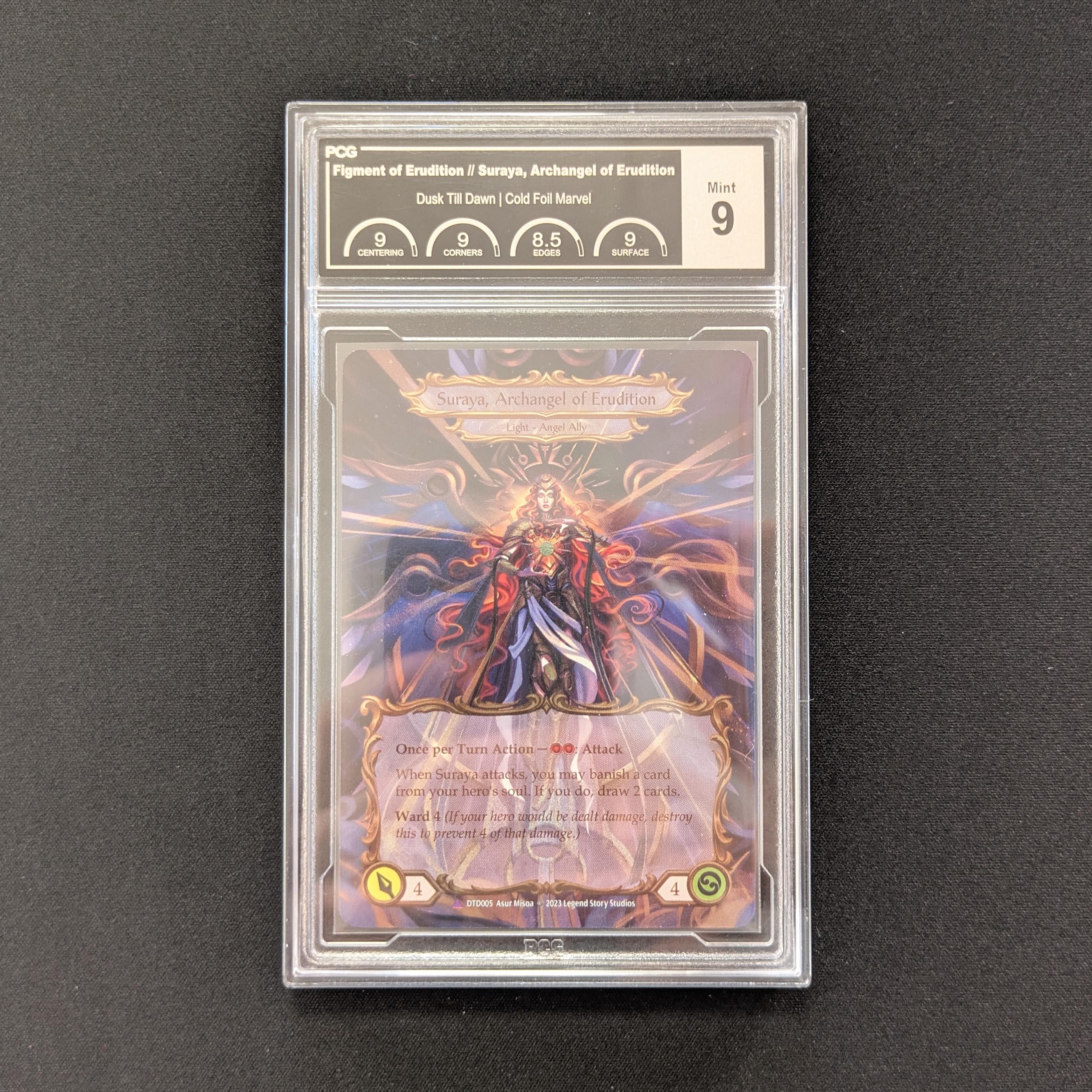 FAB Singles - Figment of Erudition // Suraya, Archangel of Erudition (Marvel) - - Dusk till Dawn - PCG 9 - 