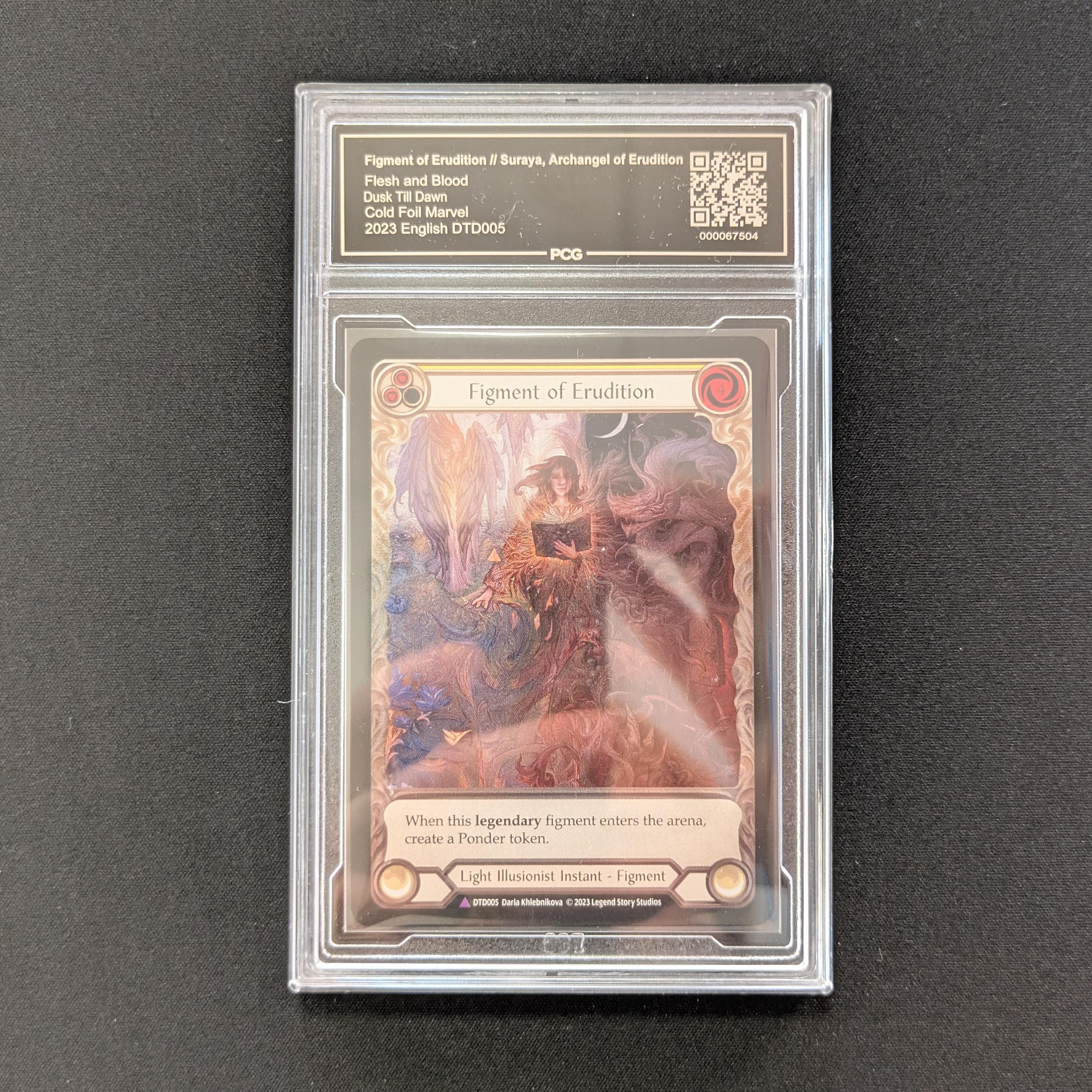 FAB Singles - Figment of Erudition // Suraya, Archangel of Erudition (Marvel) - - Dusk till Dawn - PCG 9 - 