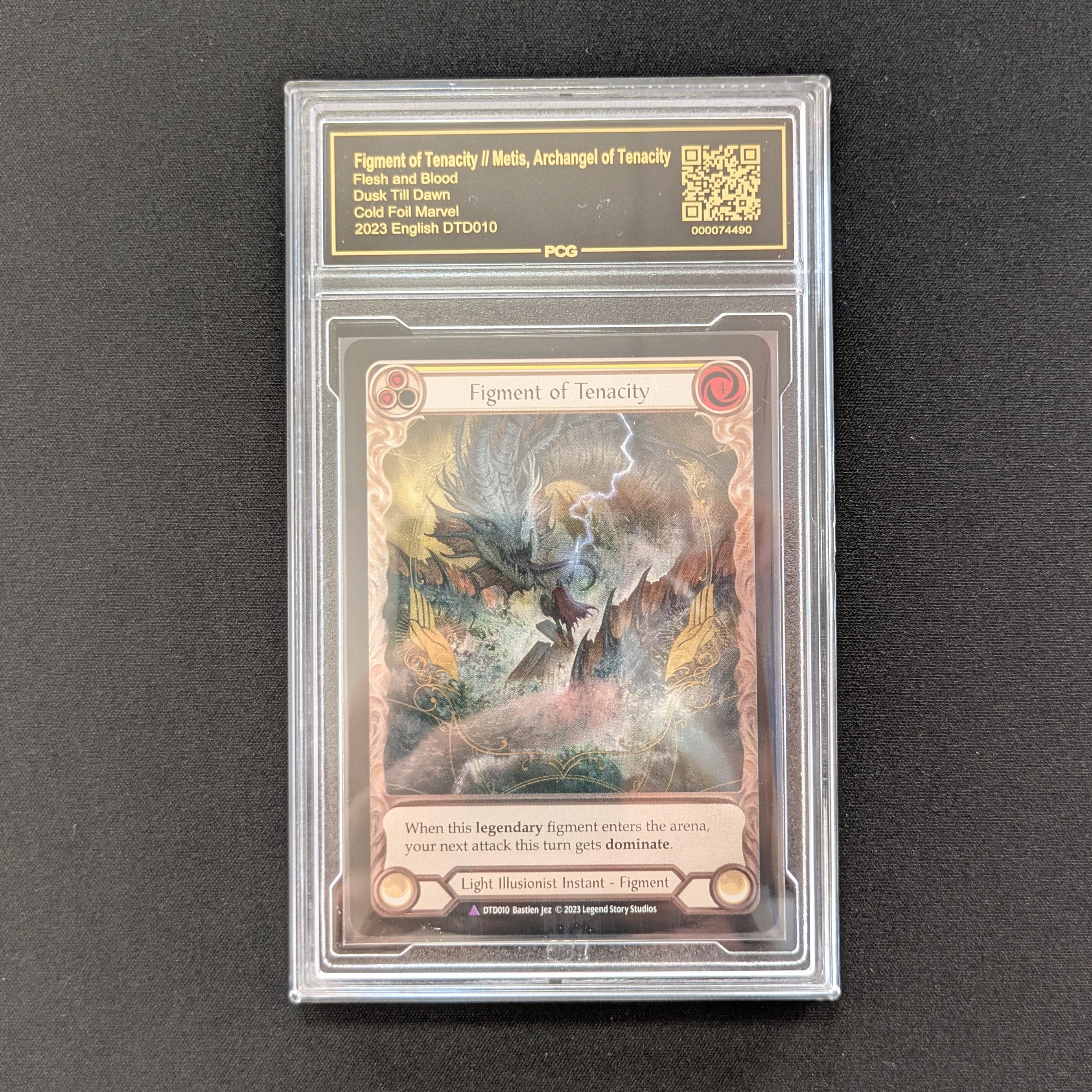 FAB Singles - Figment of Tenacity // Metis, Archangel of Tenacity (Marvel) - - Dusk till Dawn - PCG 10 - 