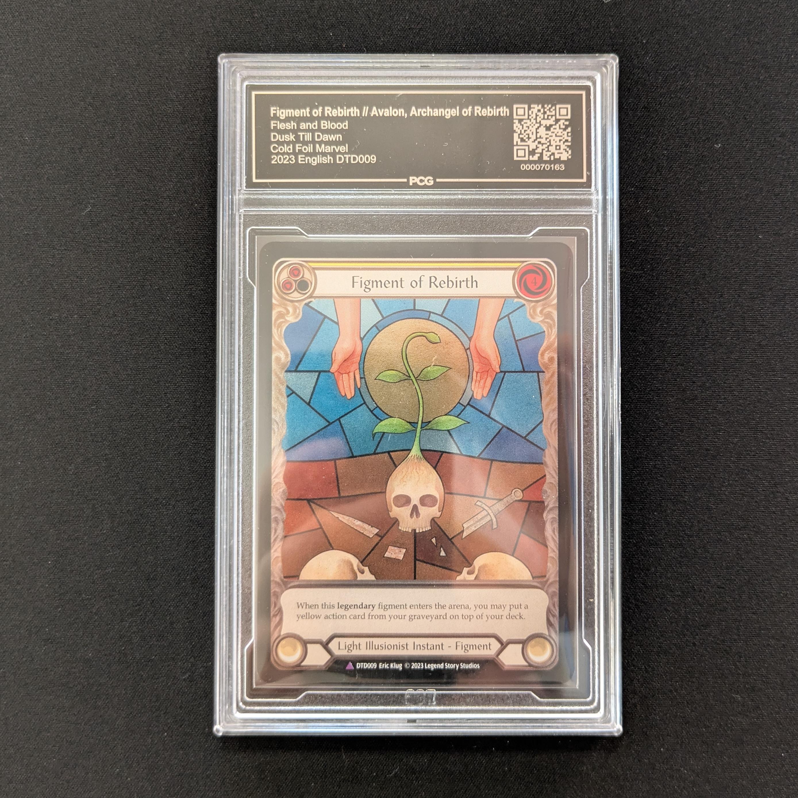 FAB Singles - Figment of Rebirth // Avalon, Archangel of Rebirth (Marvel) - - Dusk till Dawn - PCG 9 - 