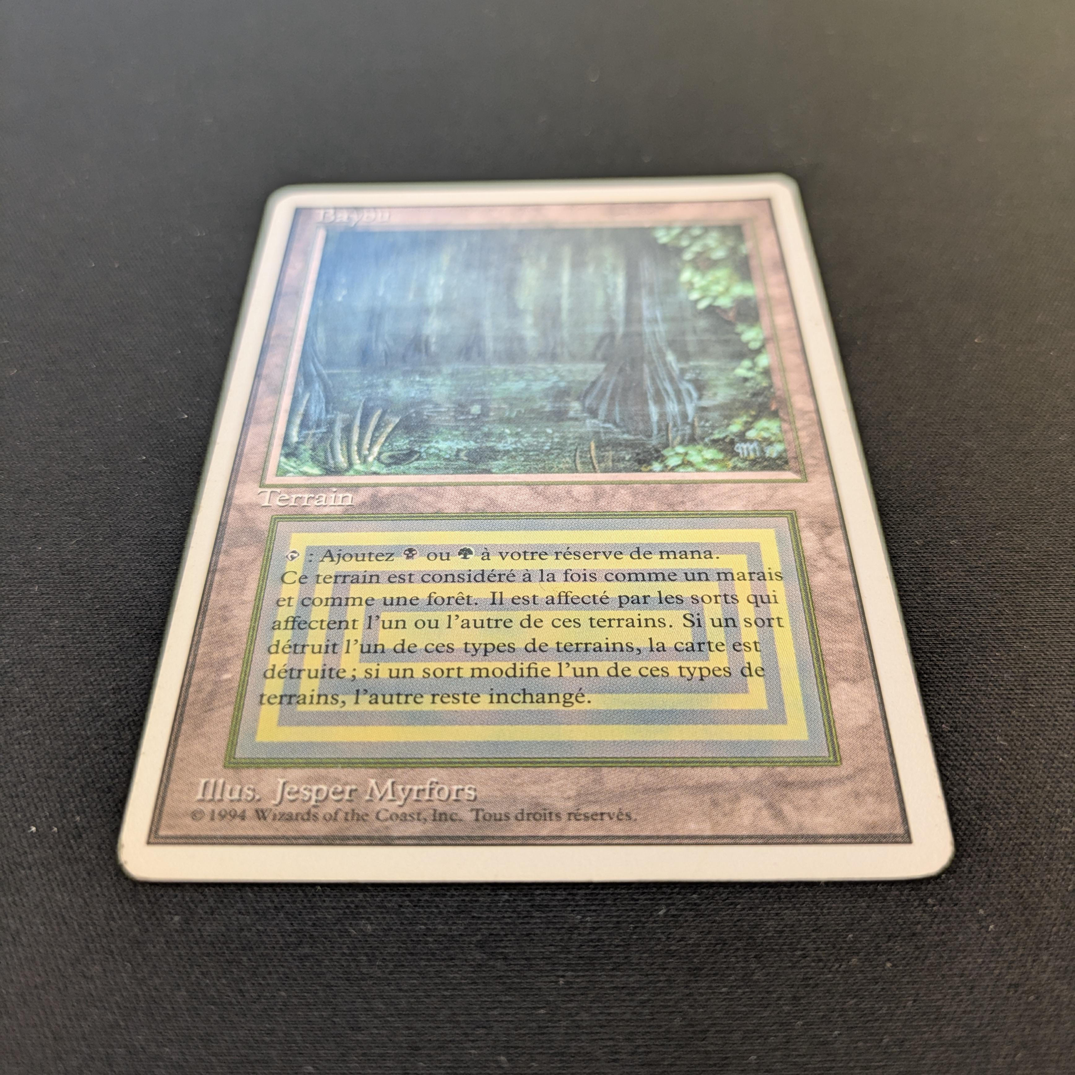 MTG Singles - Bayou - Foreign White Bordered - 