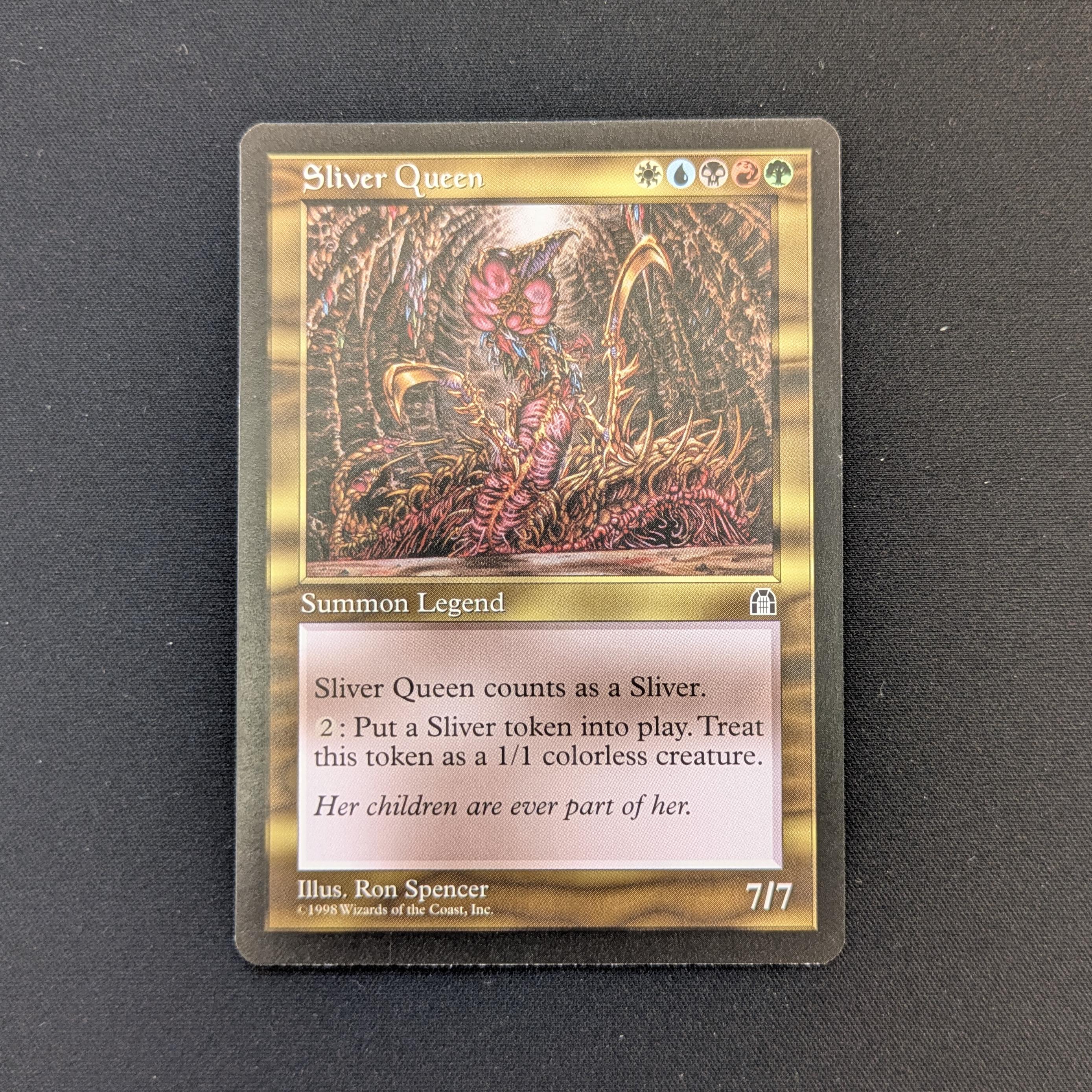 MTG Singles - Sliver Queen - Stronghold - English - EX - 29140