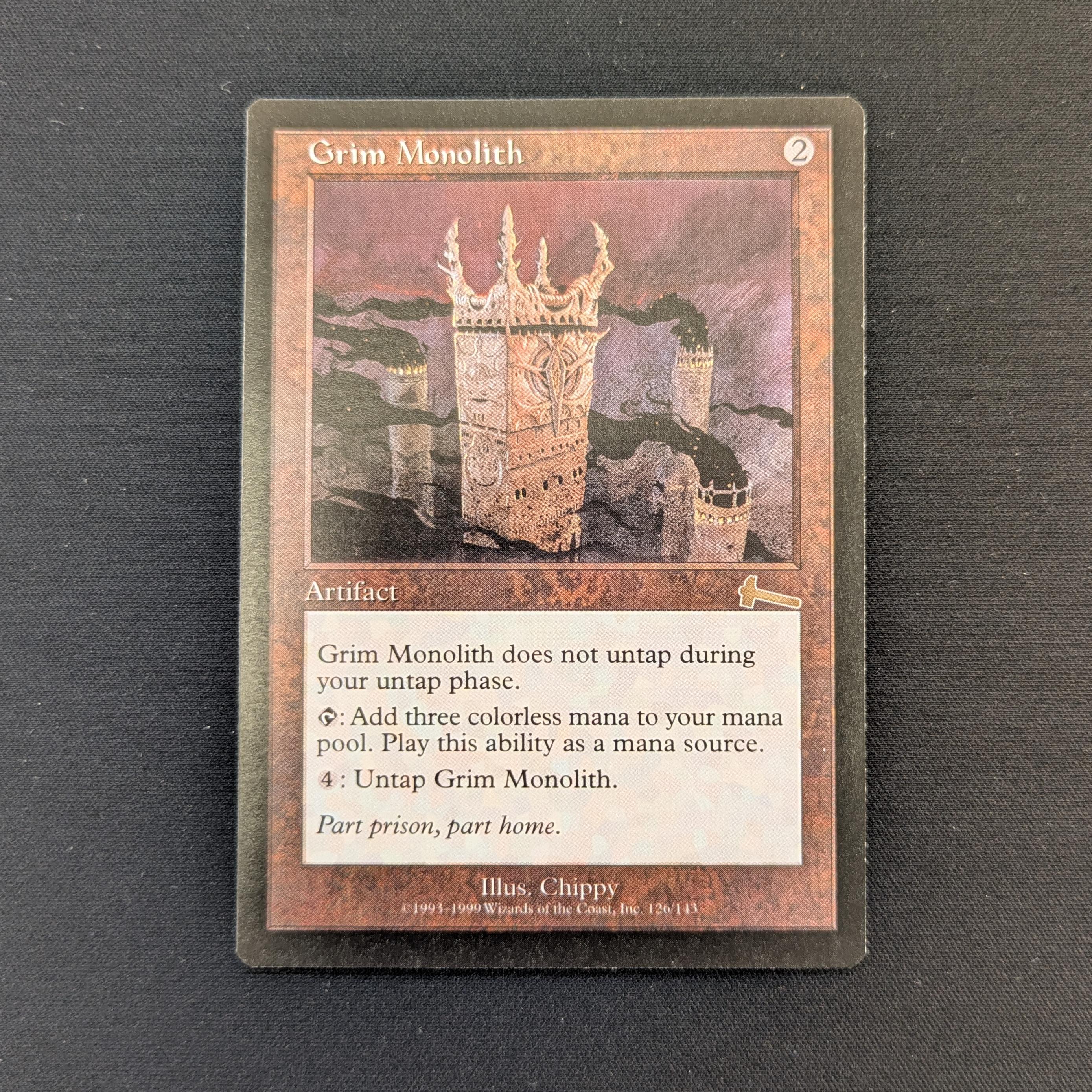 MTG Singles - Grim Monolith - Urza's Legacy - English - NM - 29141