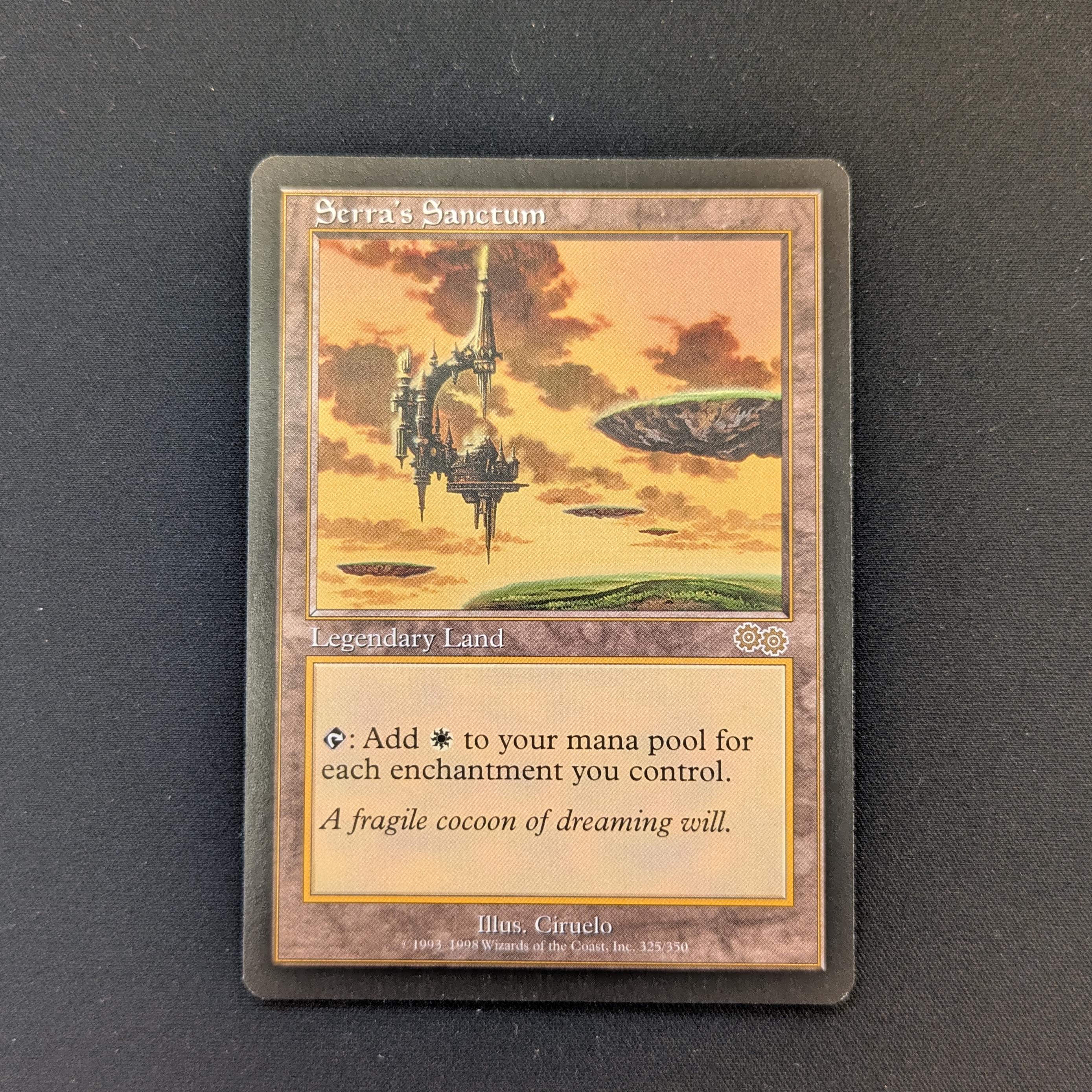 MTG Singles - Serra's Sanctum - Urza's Saga - English - EX - 29146