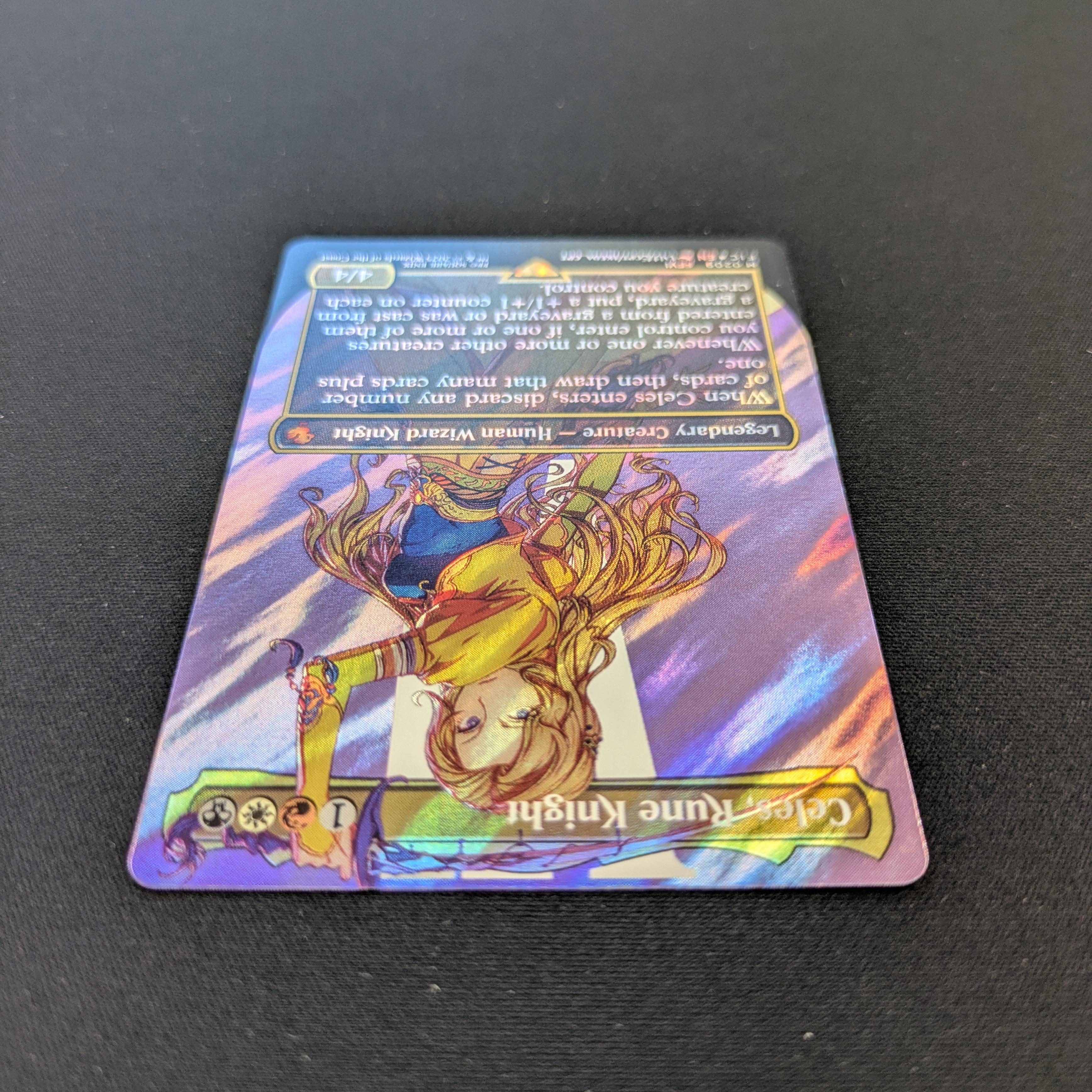 [FOIL] Celes, Rune Knight (Surge Foil) - Commander: Magic: The Gathering - FINAL FANTASY: Extras - NM