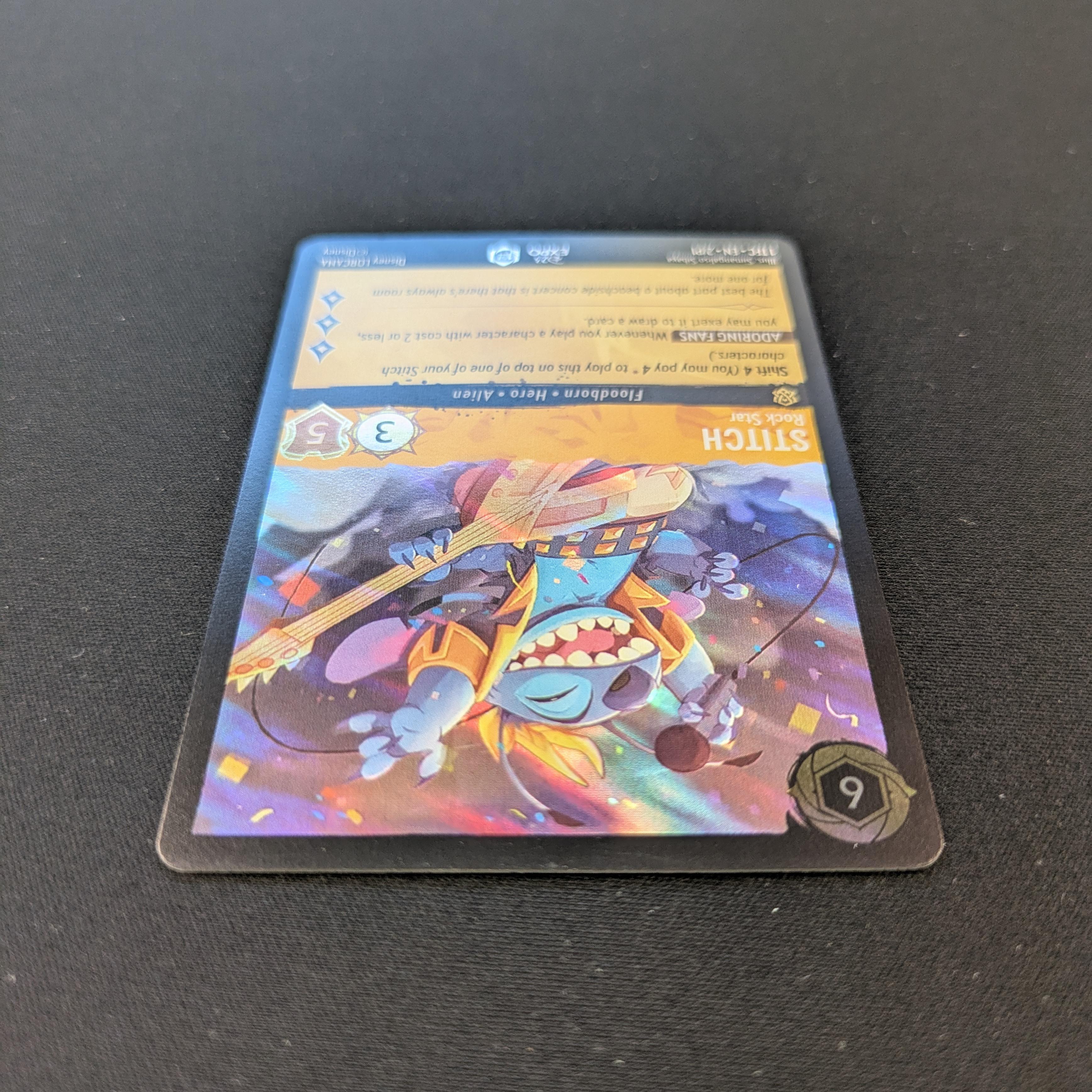 Lorcana Singles - Stitch - Rock Star (D23 Expo) - - Promos Year 1 - NM - 