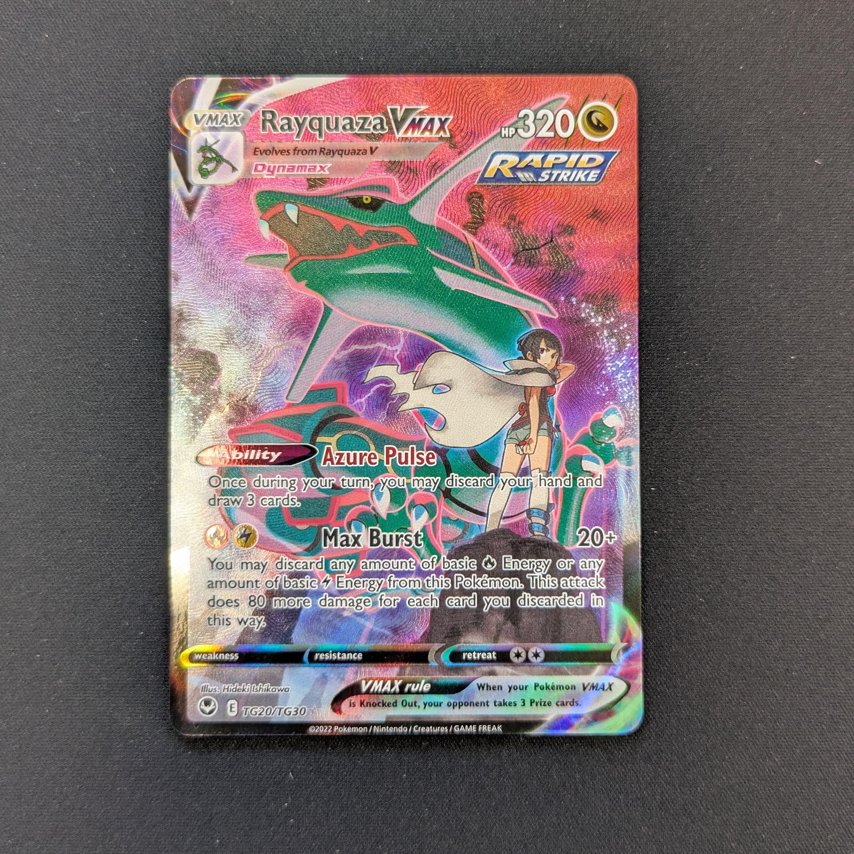 PTCG Singles - Rayquaza Vmax (SIT TG20) - Silver Tempest - 