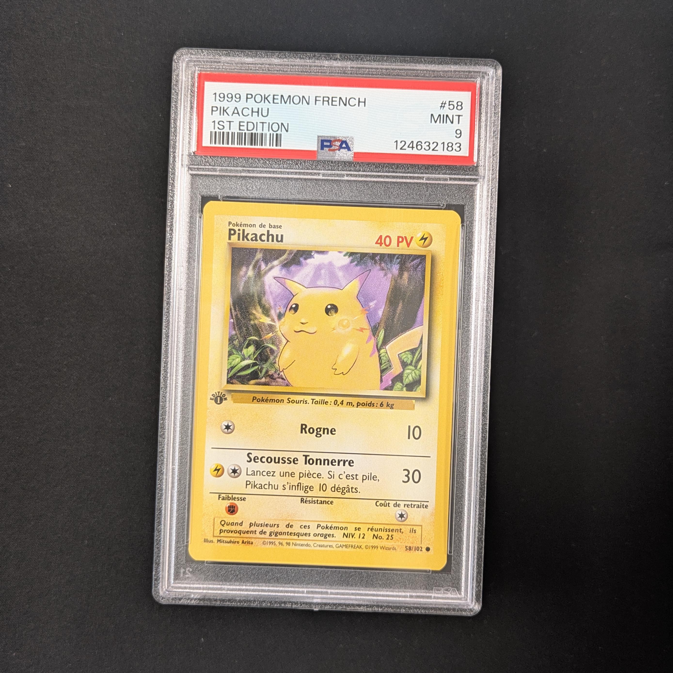 PTCG Singles - Pikachu (BS 58) - Base Set - 
