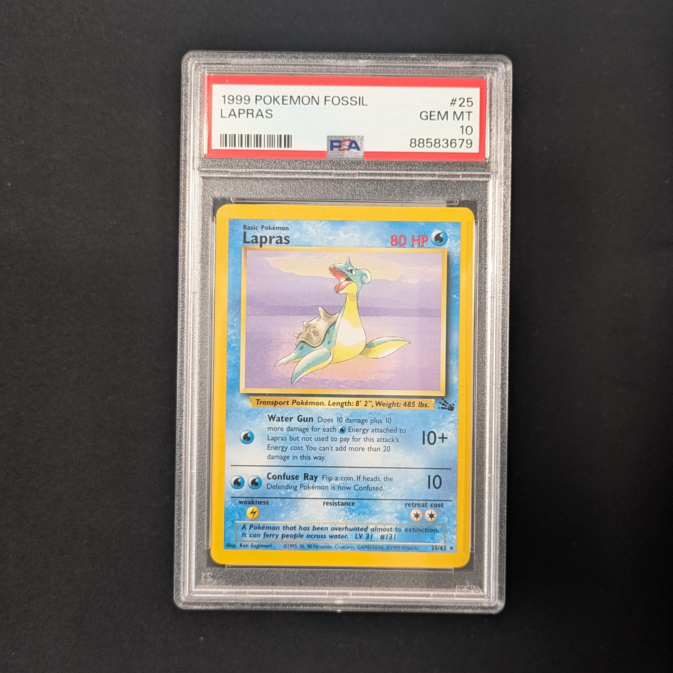 PTCG Singles - Lapras (FO 25) - Fossil - 