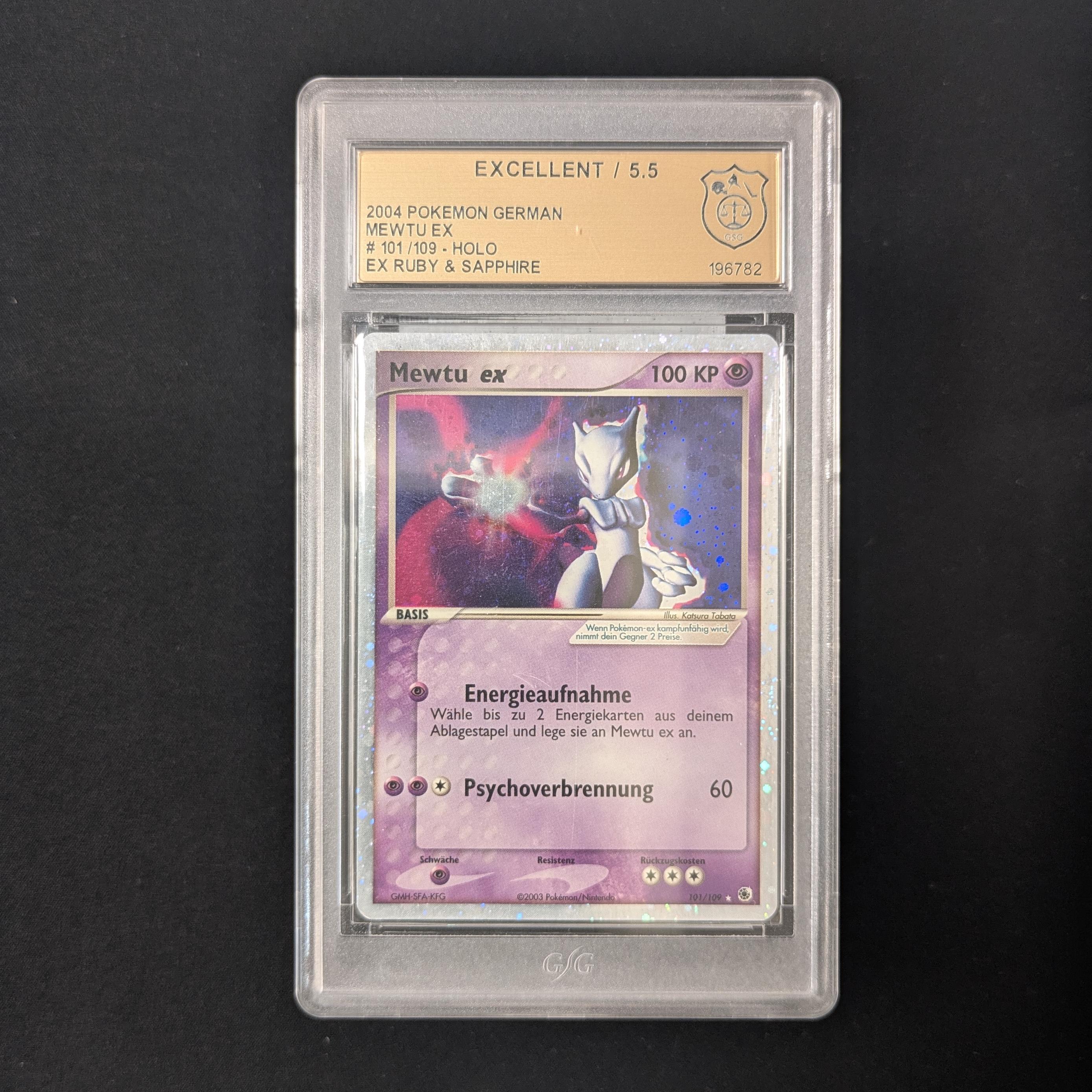 PTCG Singles - Mewtwo ex (RS 101) - EX Ruby & Sapphire - 