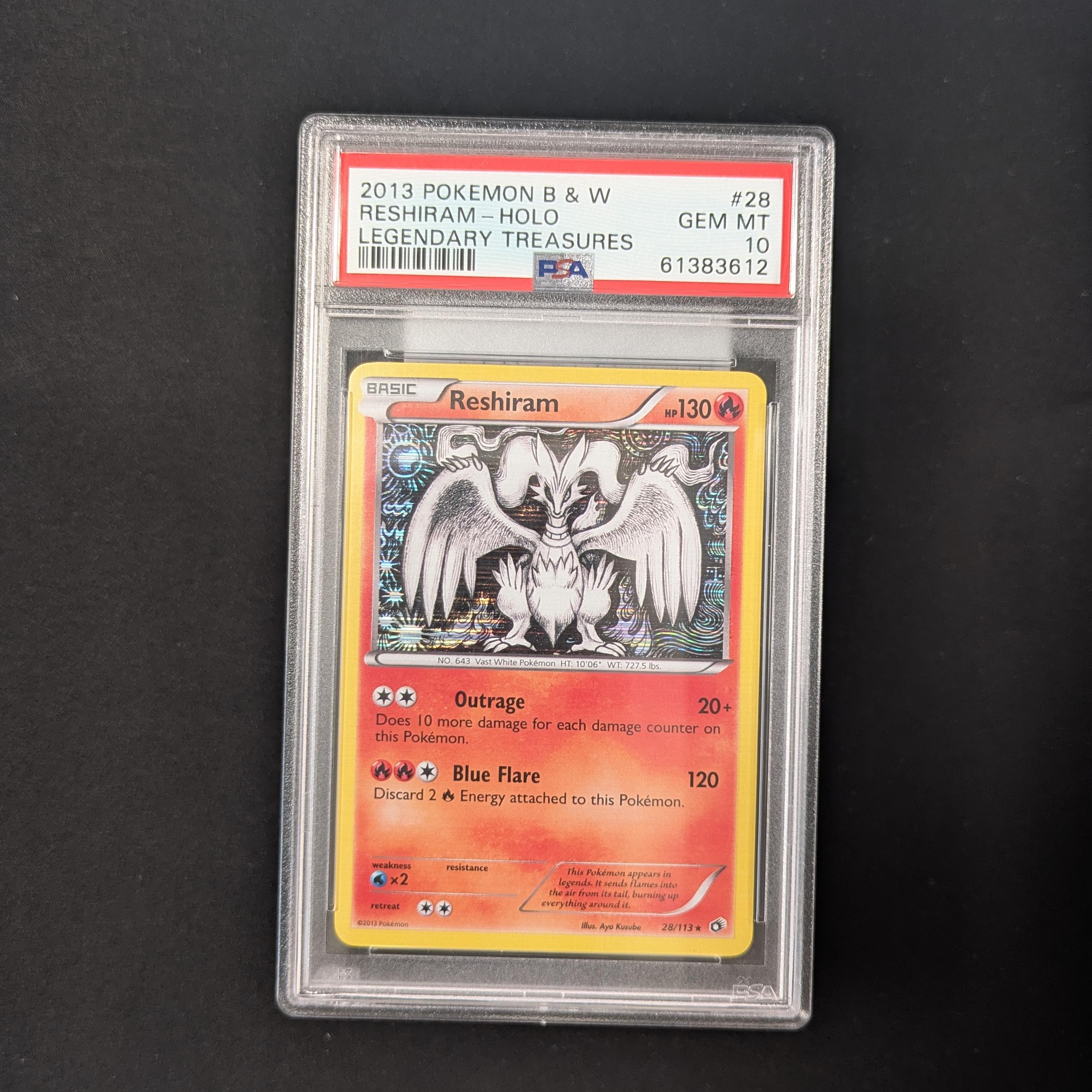 PTCG Singles - Reshiram (LTR 28) - Legendary Treasures - 