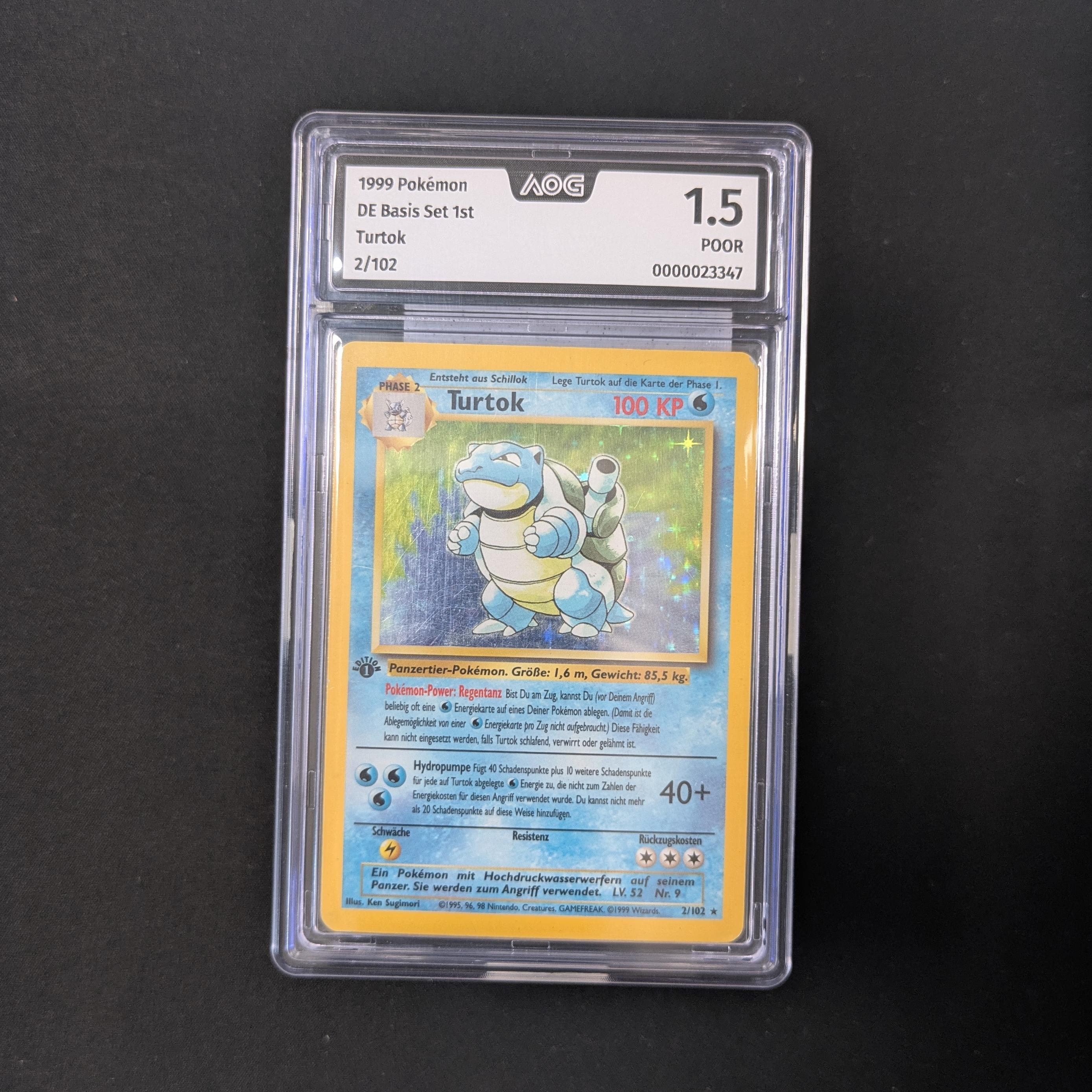 PTCG Singles - Blastoise (BS 2) - Base Set - 