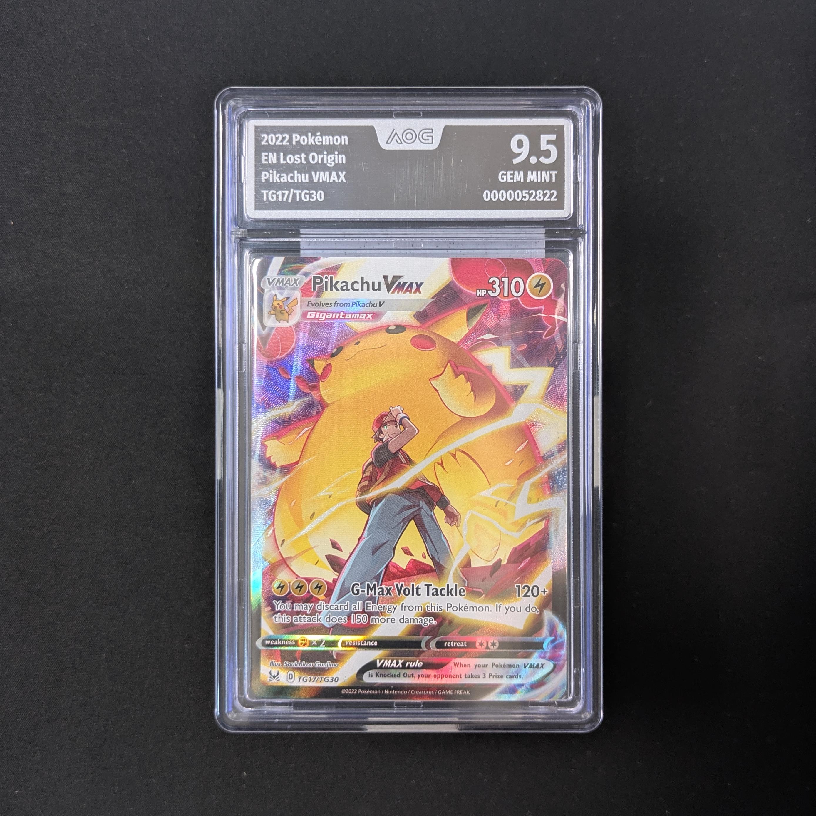 PTCG Singles - Pikachu Vmax (LOR TG17) - Lost Origin - 