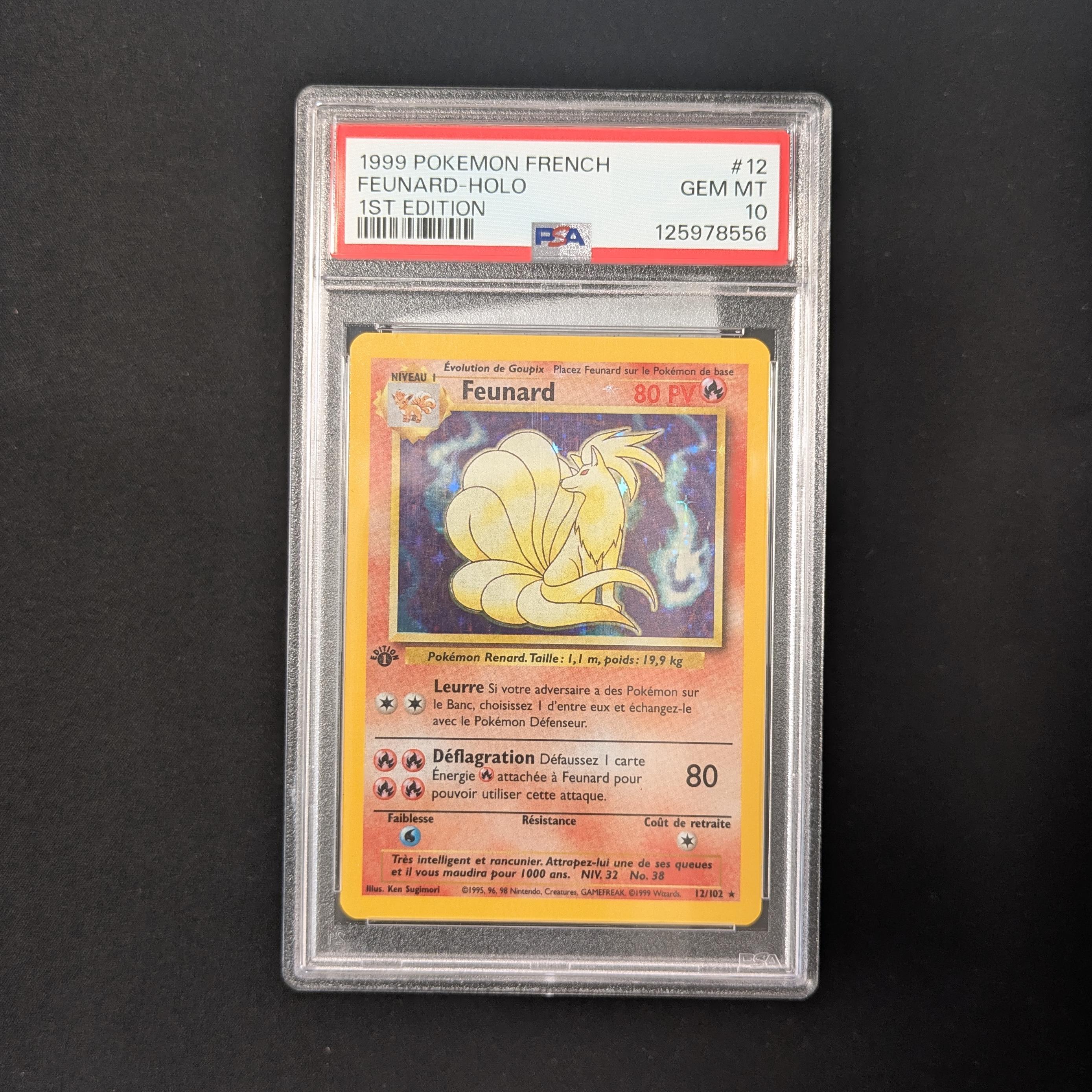 PTCG Singles - Ninetales (BS 12) - Base Set - 