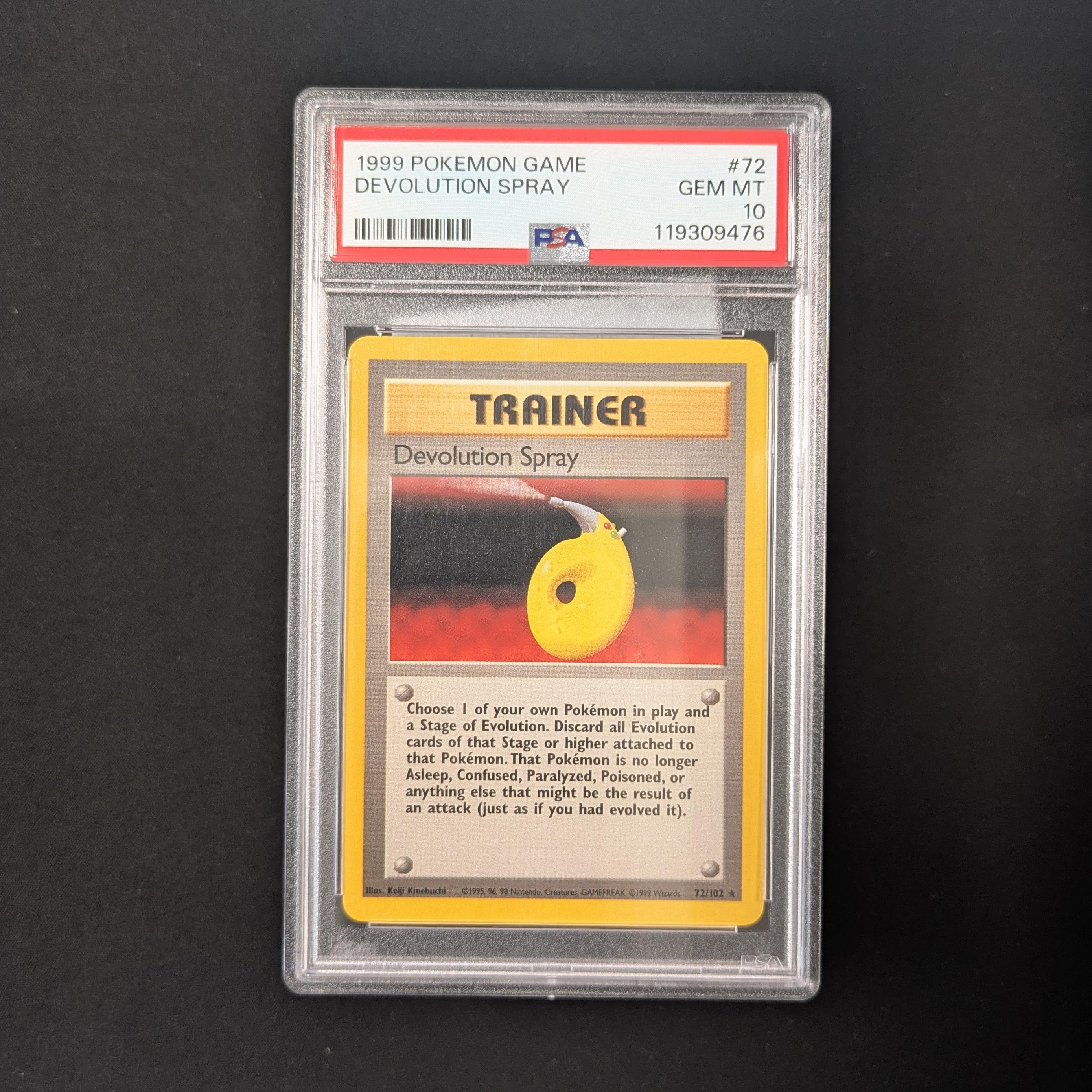 PTCG Singles - Devolution Spray (BS 72) - Base Set - 