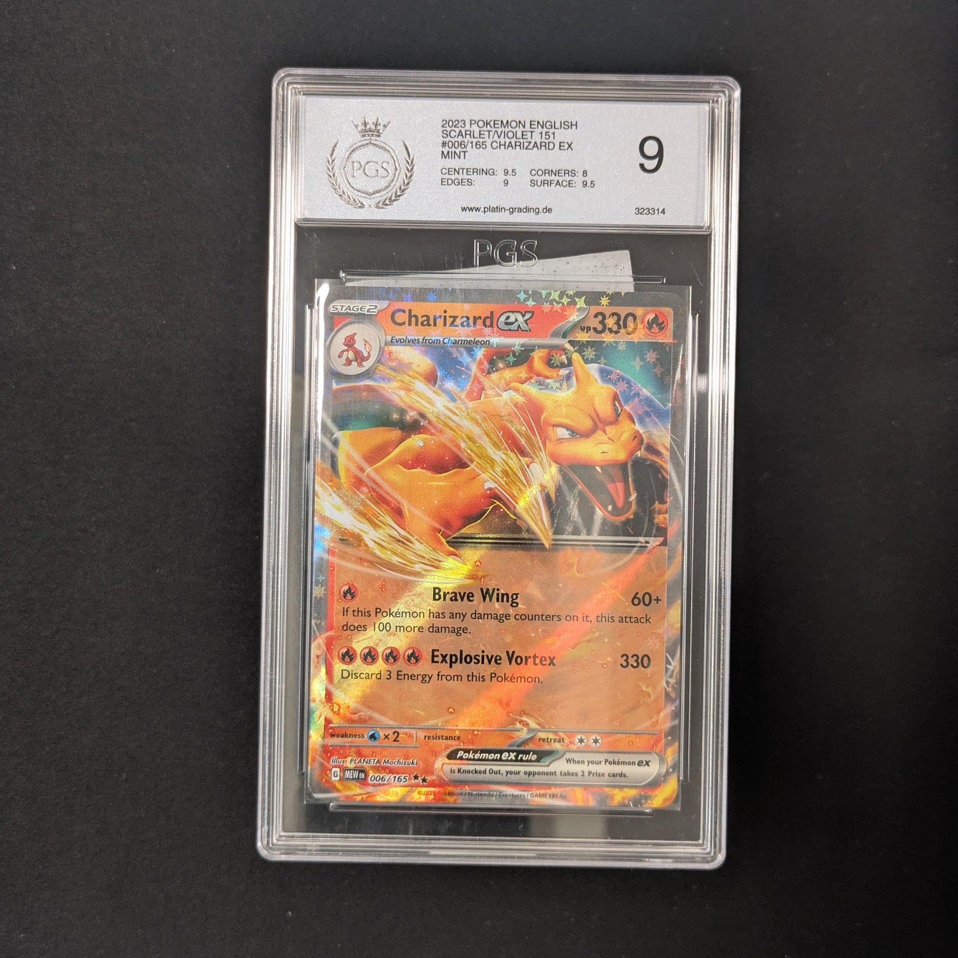 151 pokemon cards charizard ex (MEW 6) - - English Size:TREASURE CHEST Mystery Box Temur Commander Pokémon Trading Card Year Magic: The Gathering March