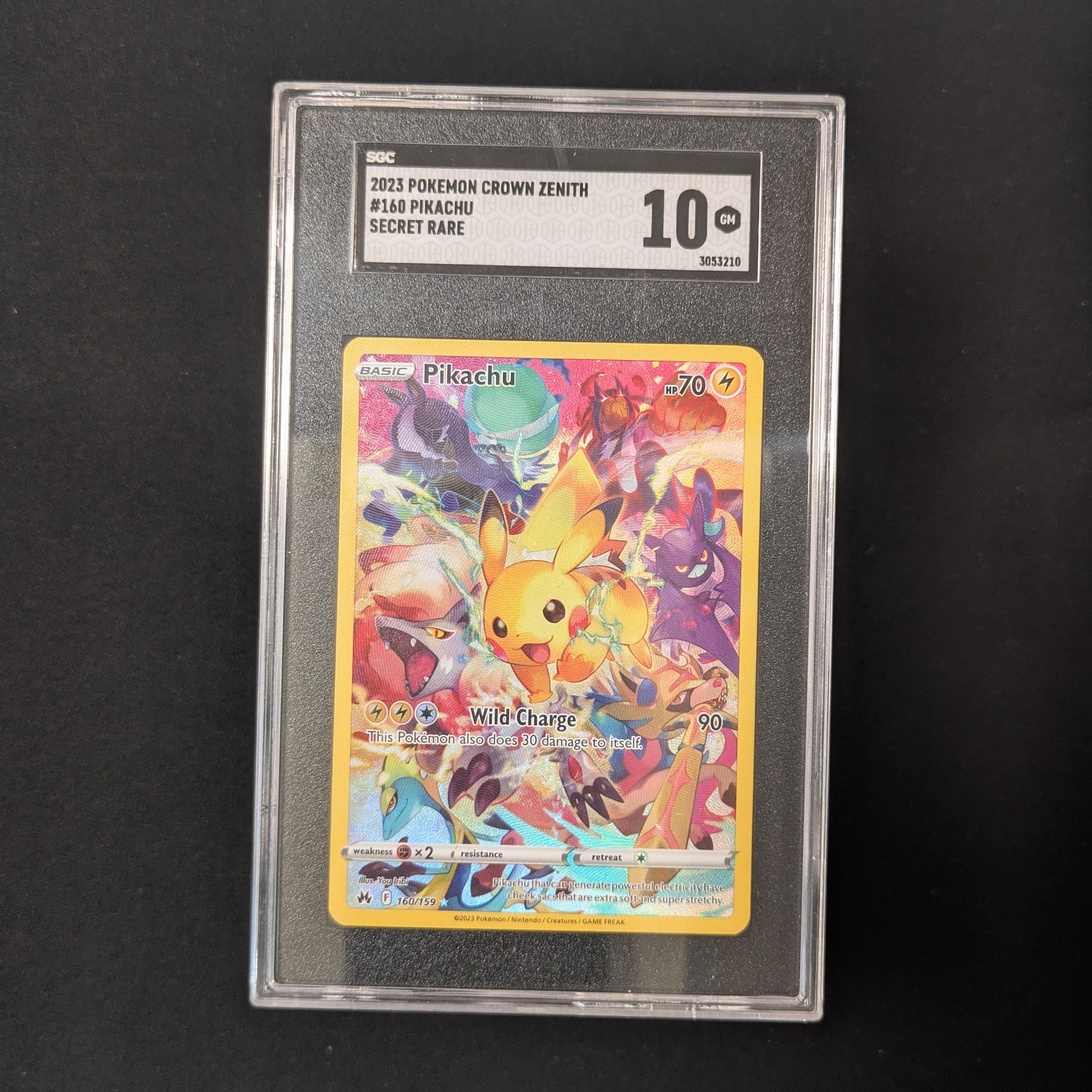 PTCG Singles - Pikachu (CRZ 160) - Crown Zenith - 