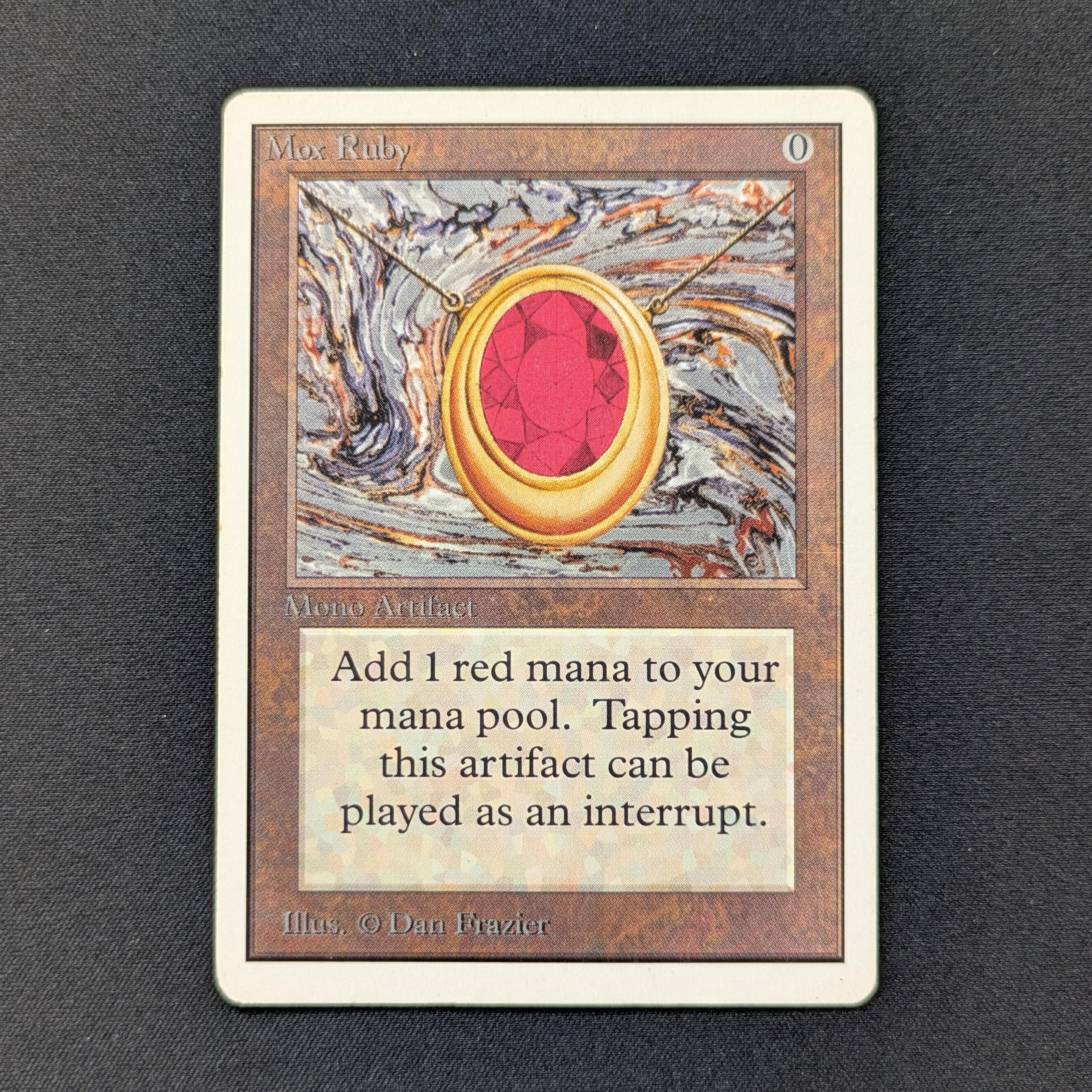 MTG Singles - Mox Ruby - Unlimited - 