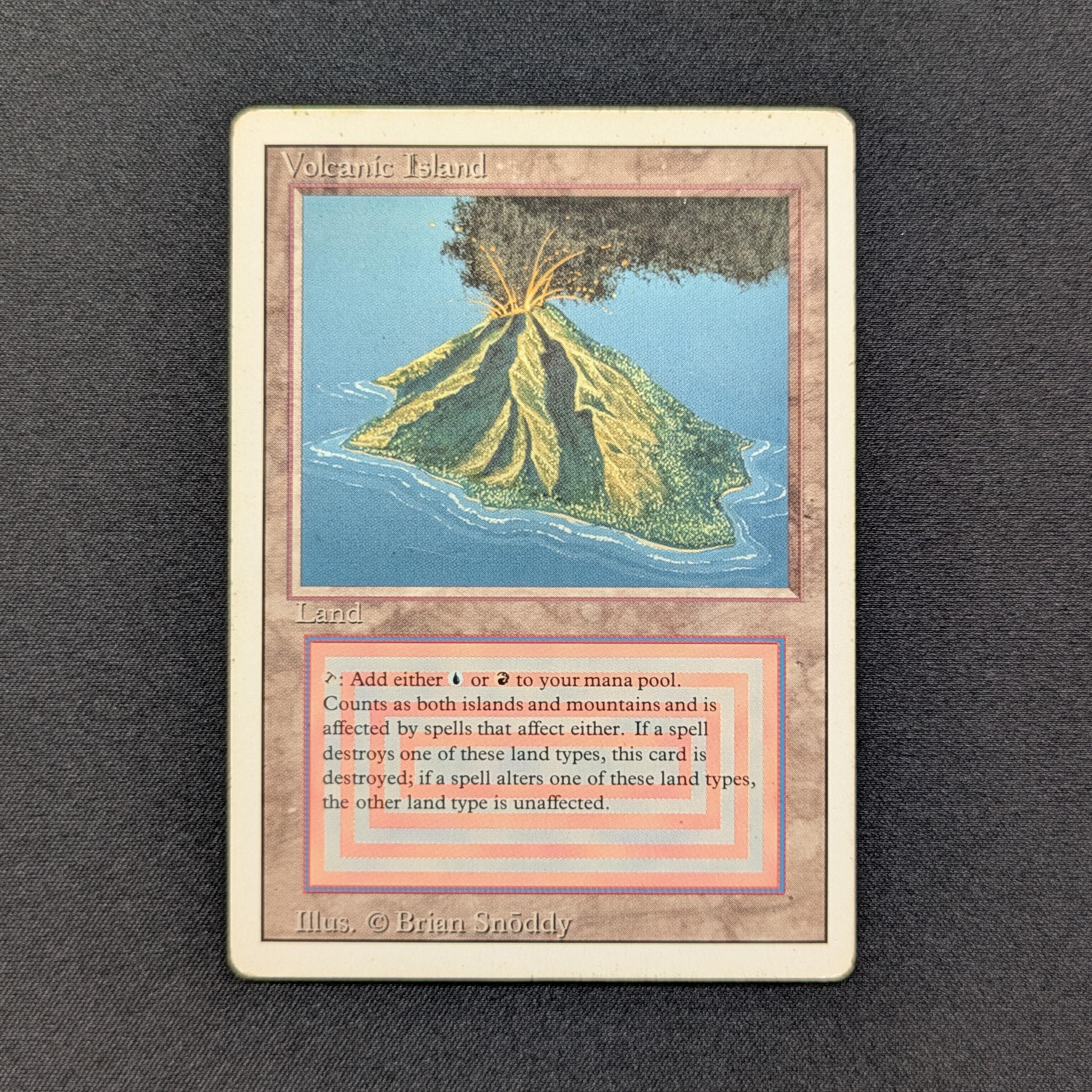 MTG Singles - Volcanic Island - Revised - LP - 29313