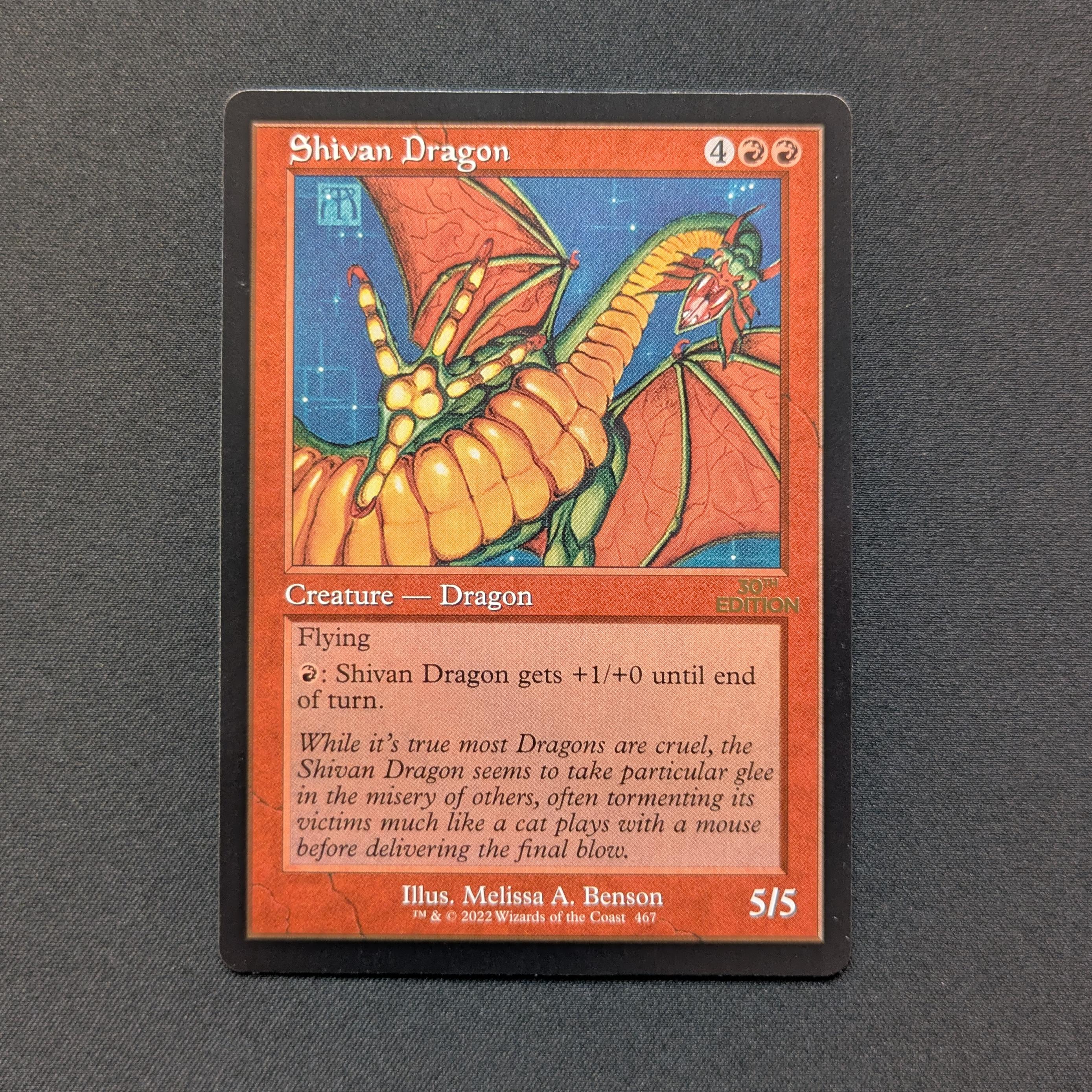 MTG Singles - Shivan Dragon (Retro Frame) - 30th Anniversary Edition - 
