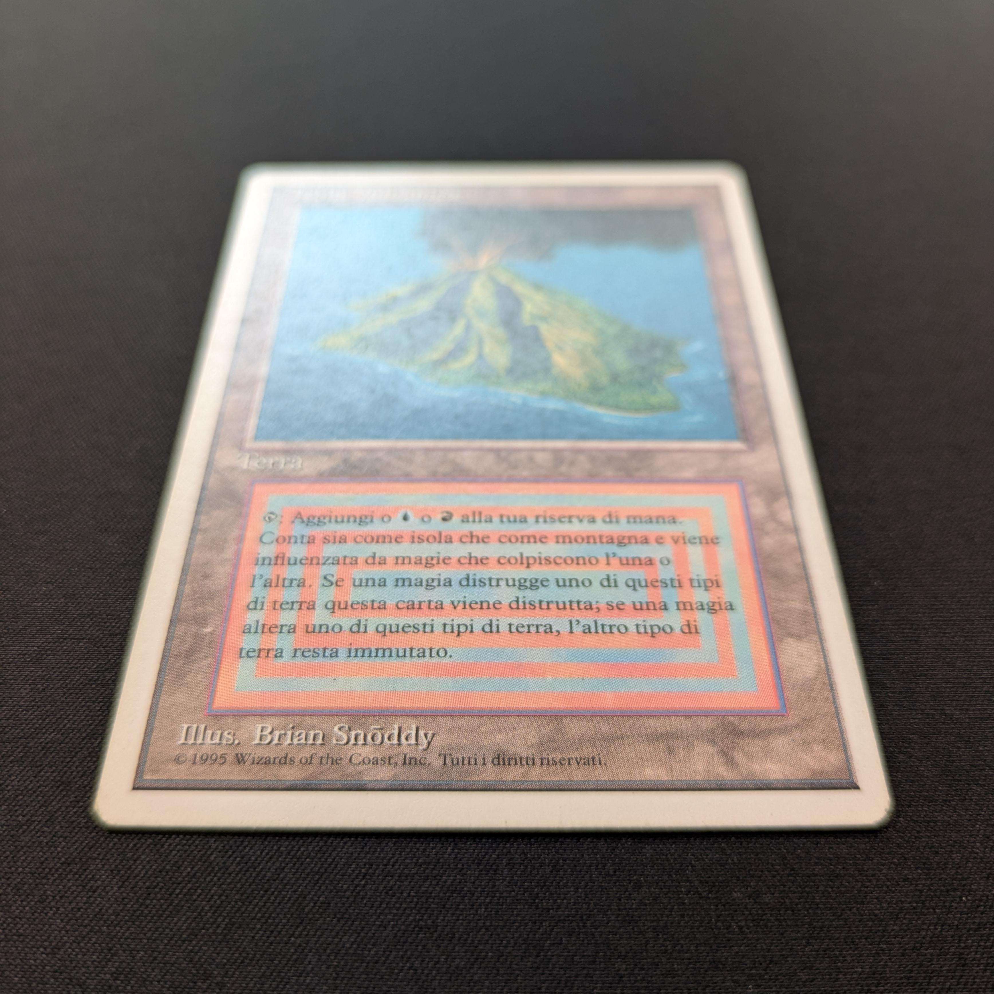 MTG Singles - Volcanic Island - Foreign White Bordered - 